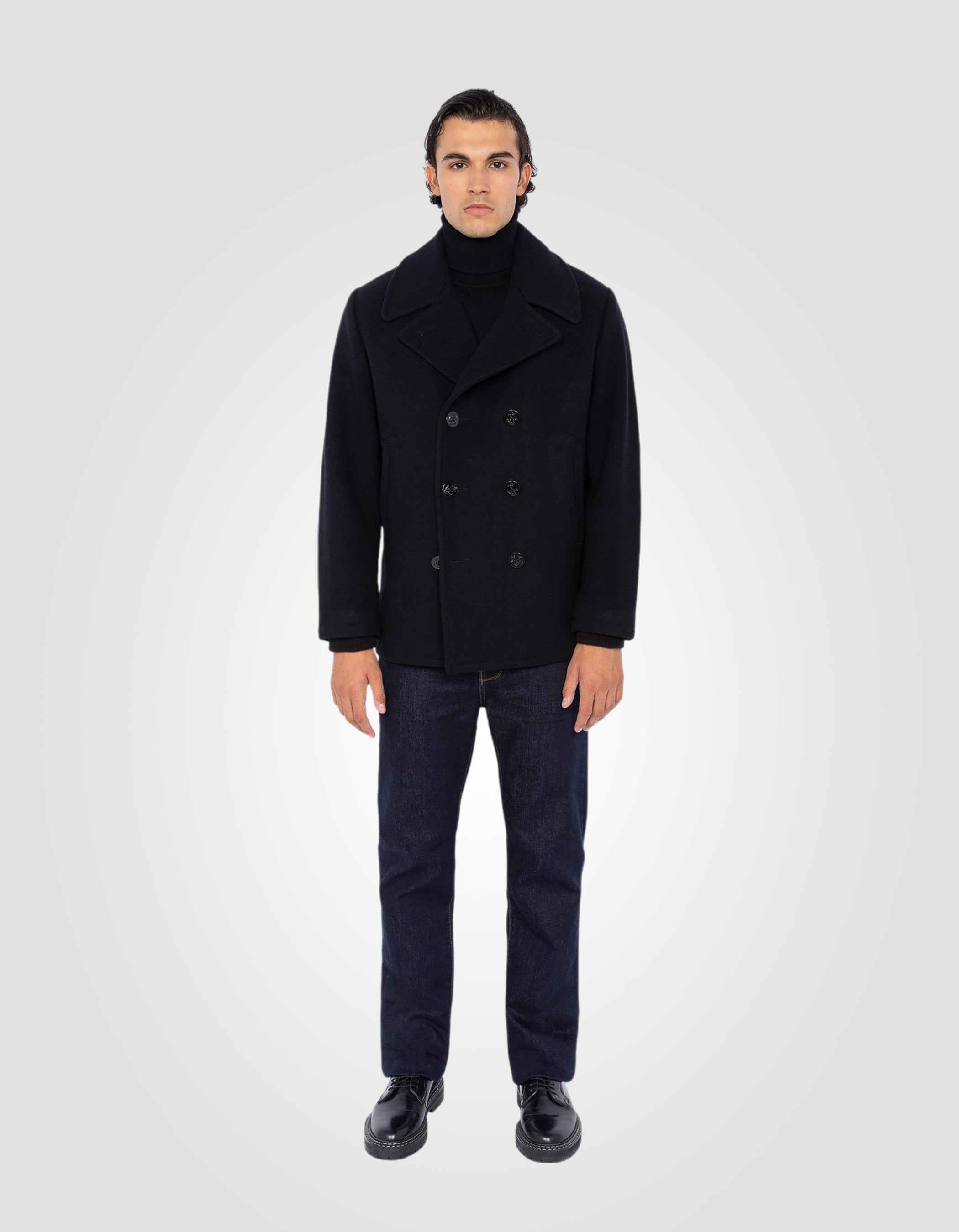 Schott Cabanjacke Herren Navy Drykorn Cabanjacke Navy M