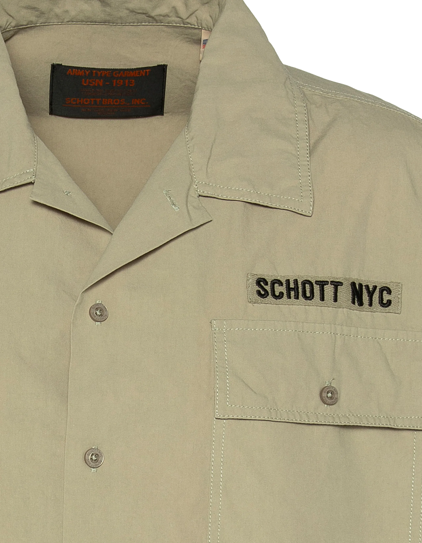 Chemisette army sage kaki