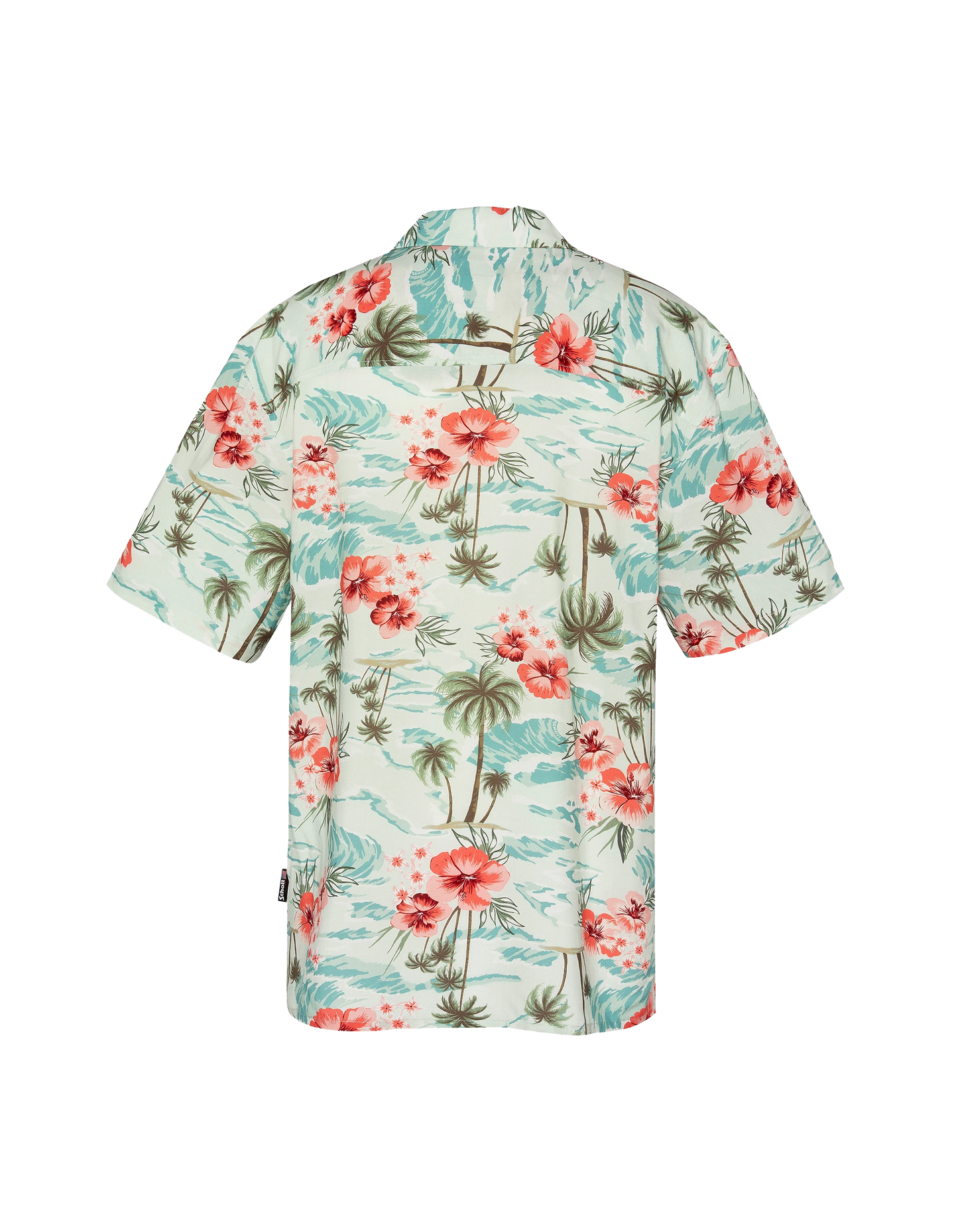 Hellblaues Hawaiihemd