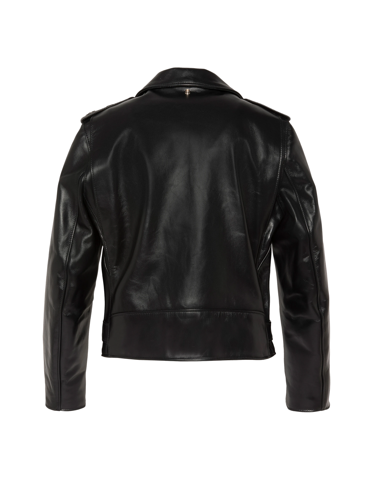 Chaqueta de moto negra Perfecto® “Born to Ride – Two Star”