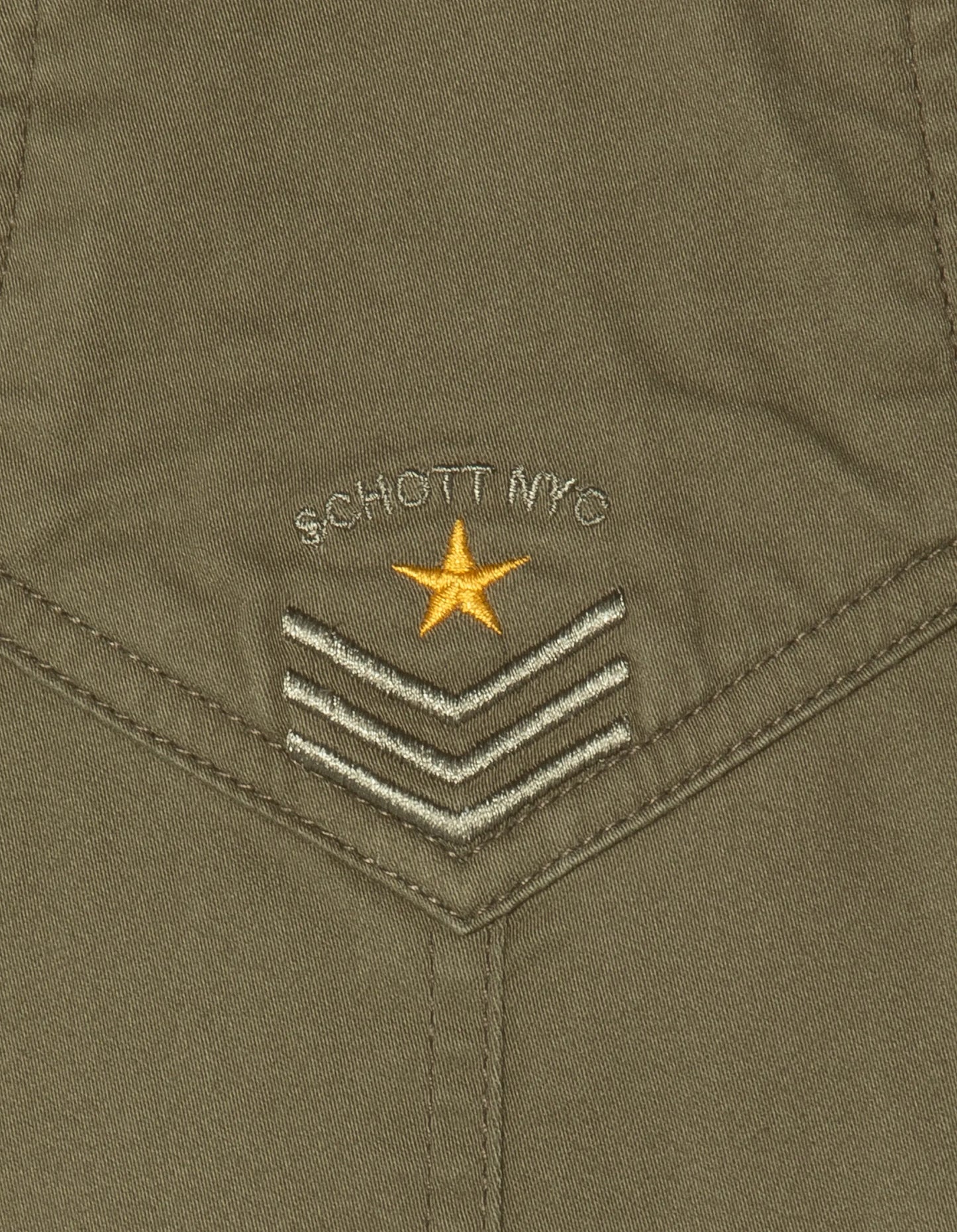 Light khaki army overalls