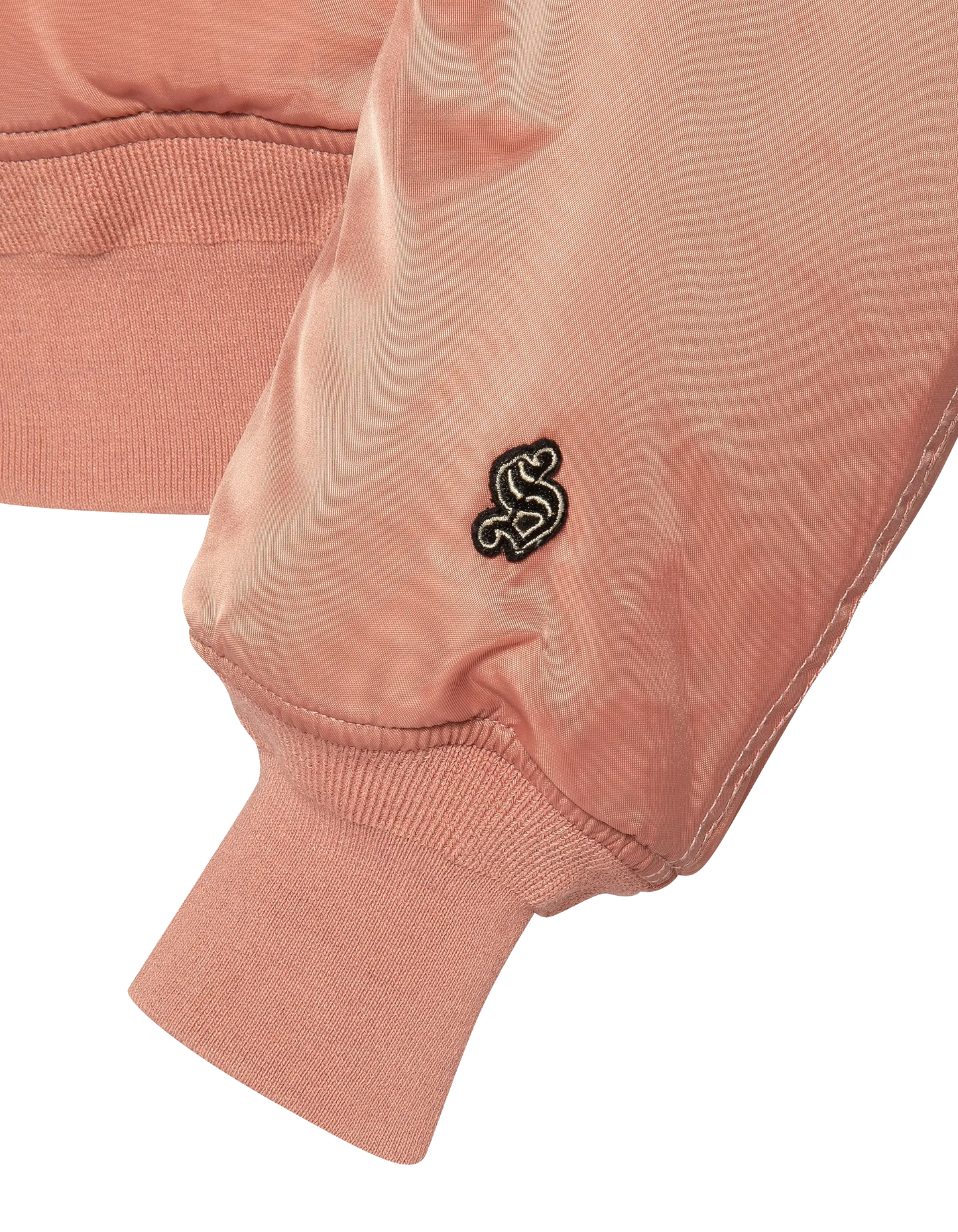 Blouson urban rose poudré oversize