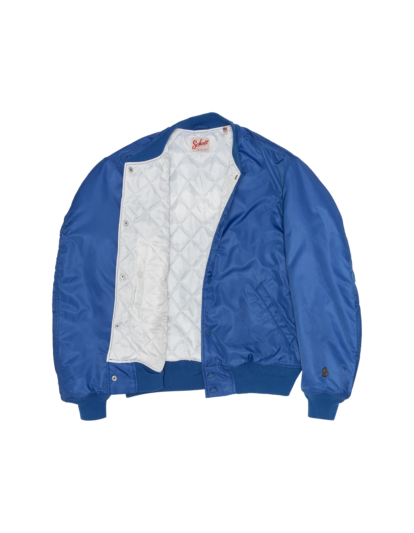 Blouson urban bleu électrique oversize