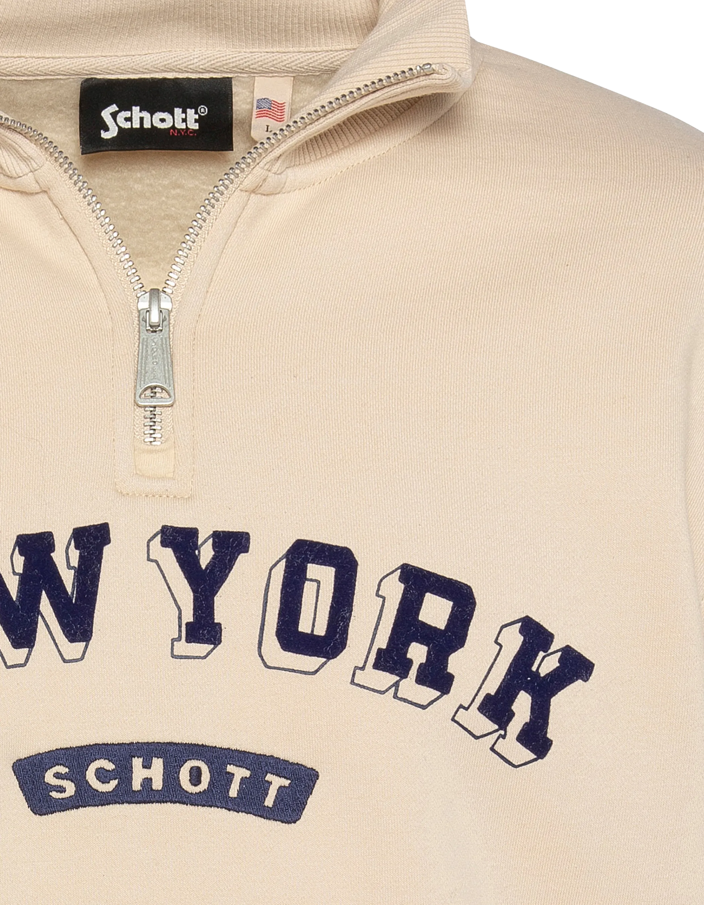 Clear Beige Varsity Selda