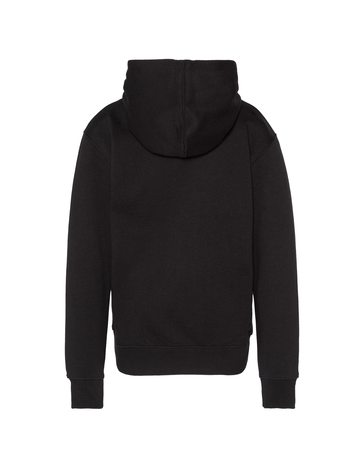 Sweatshirt à capuche noir imprimé enfant