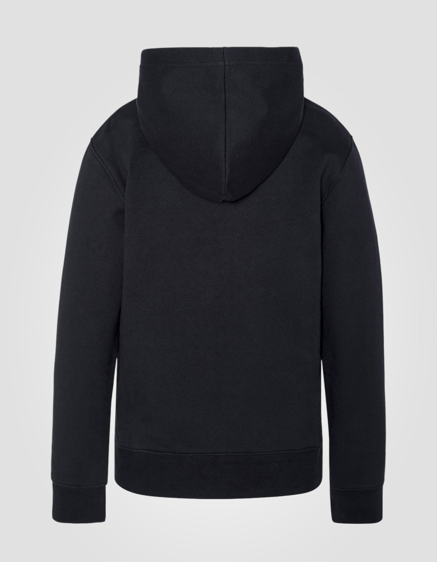 Children's black hooded sweatshirt