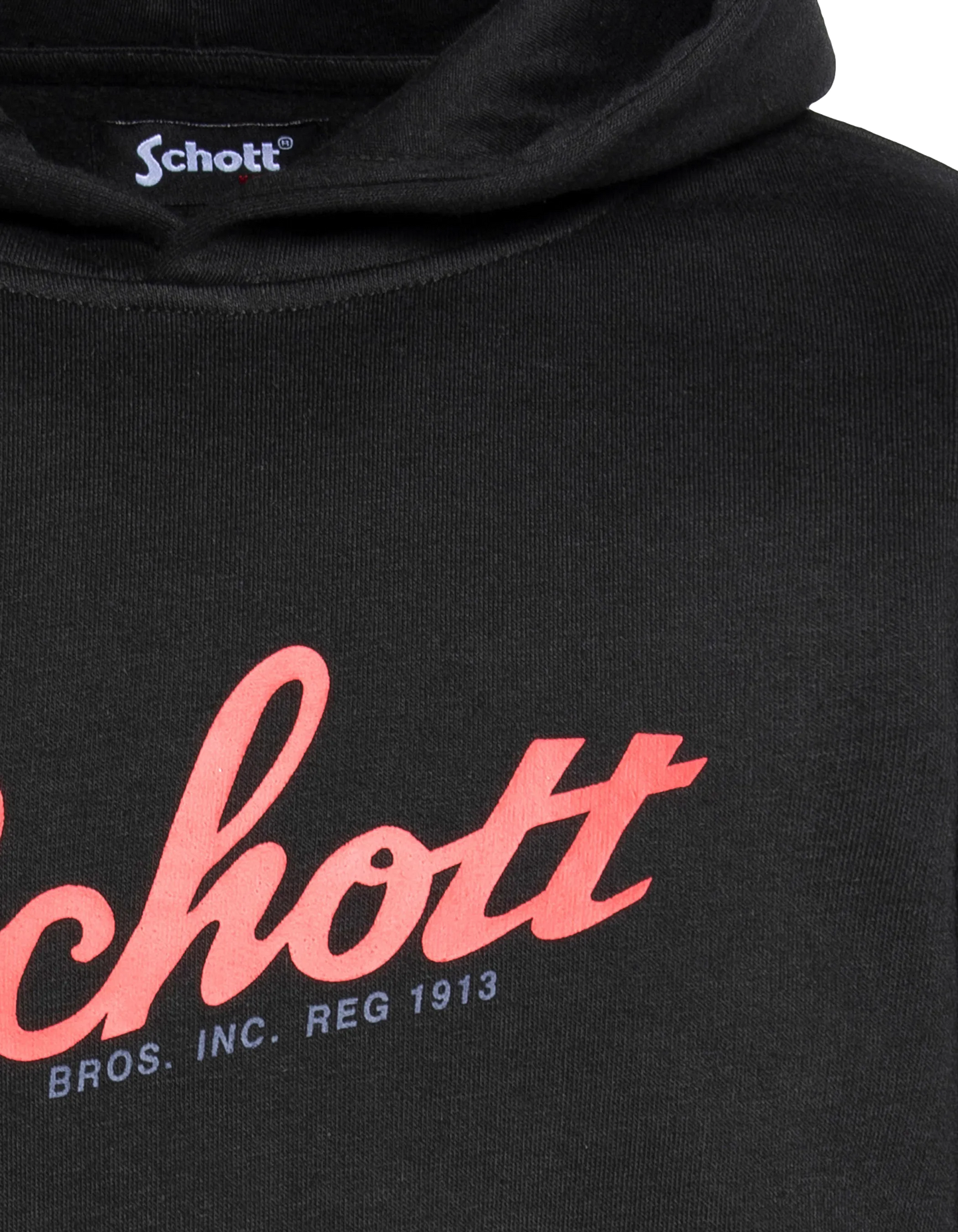 Schwarze Kapuze der Kinder