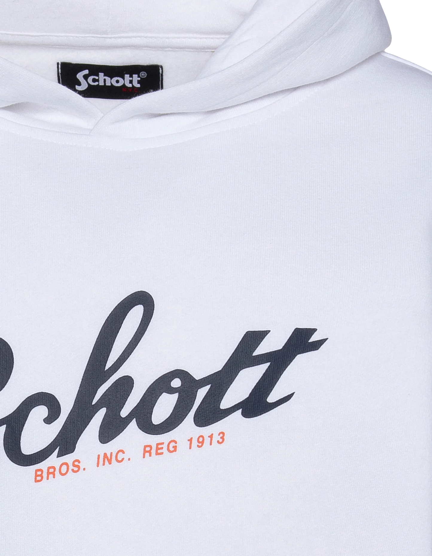 Weiße Kapuze für Kinder