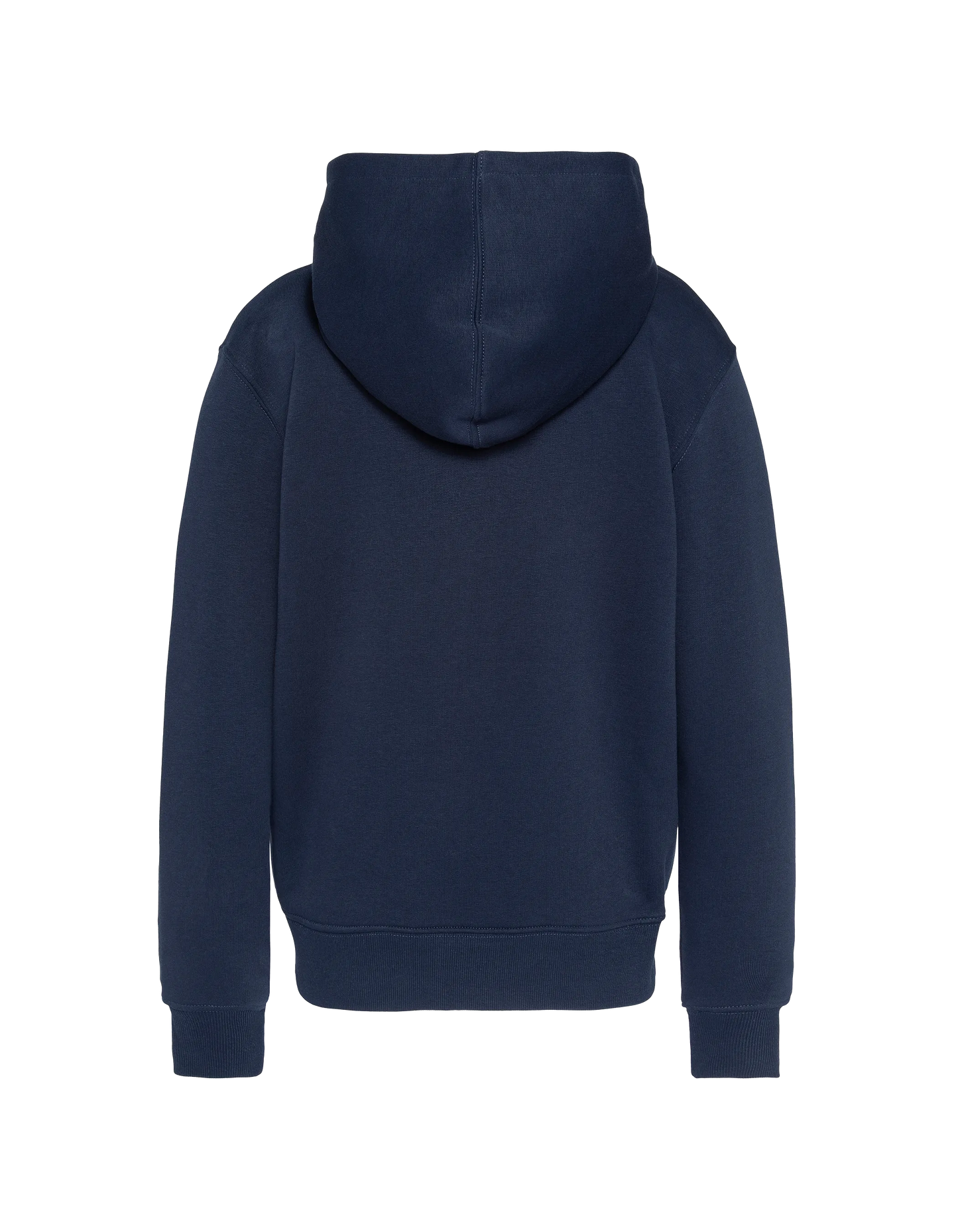 Con cappuccio zippato blu navy per bambini