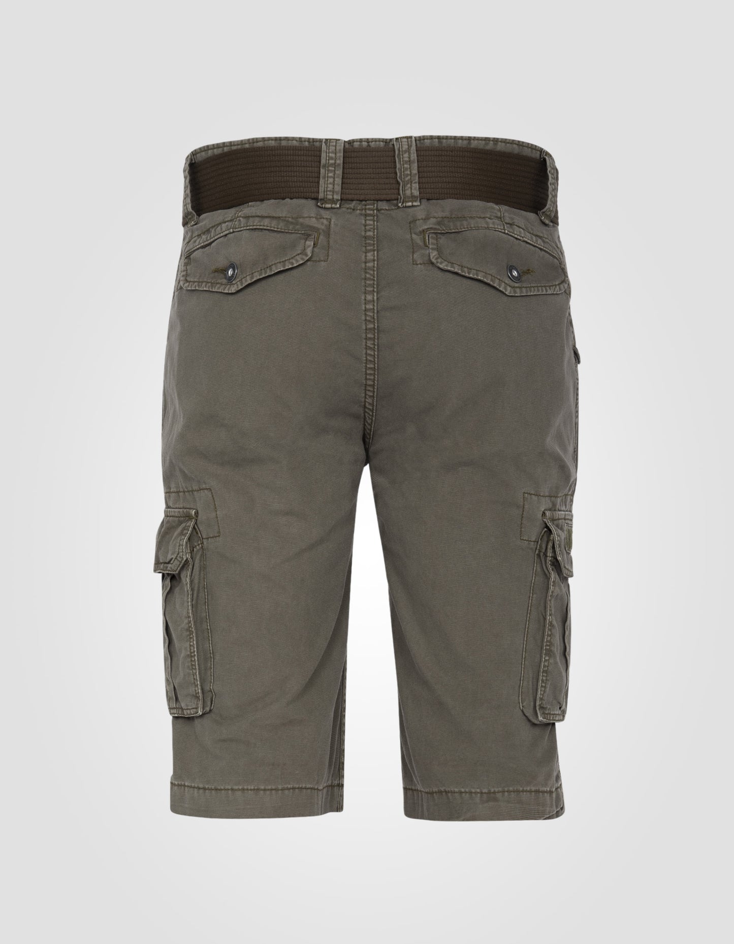 Short cargo olive multipoches