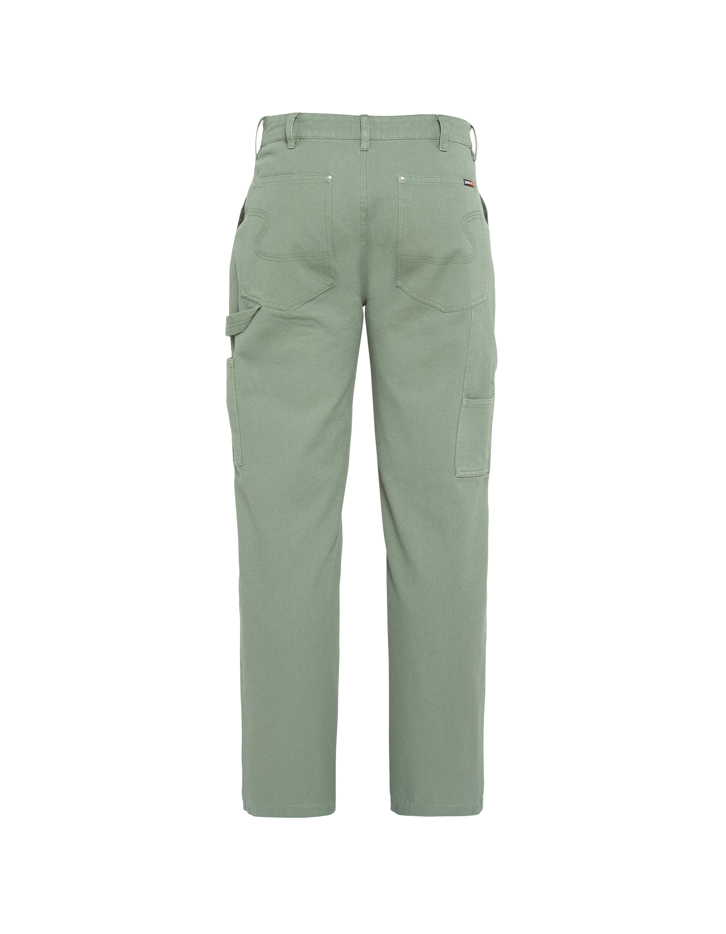 Pantalon carpenter canvas vert