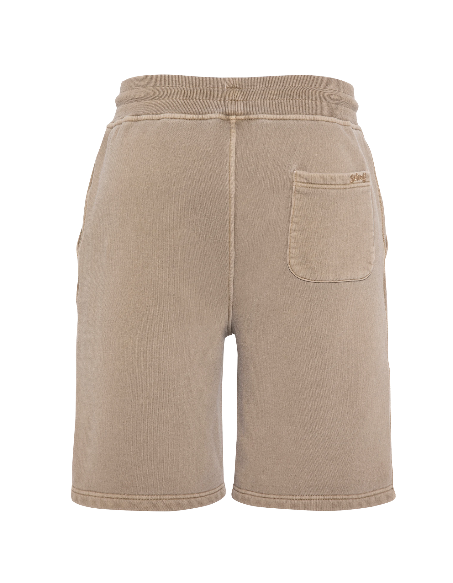 Taupe sweat shorts vintage washed