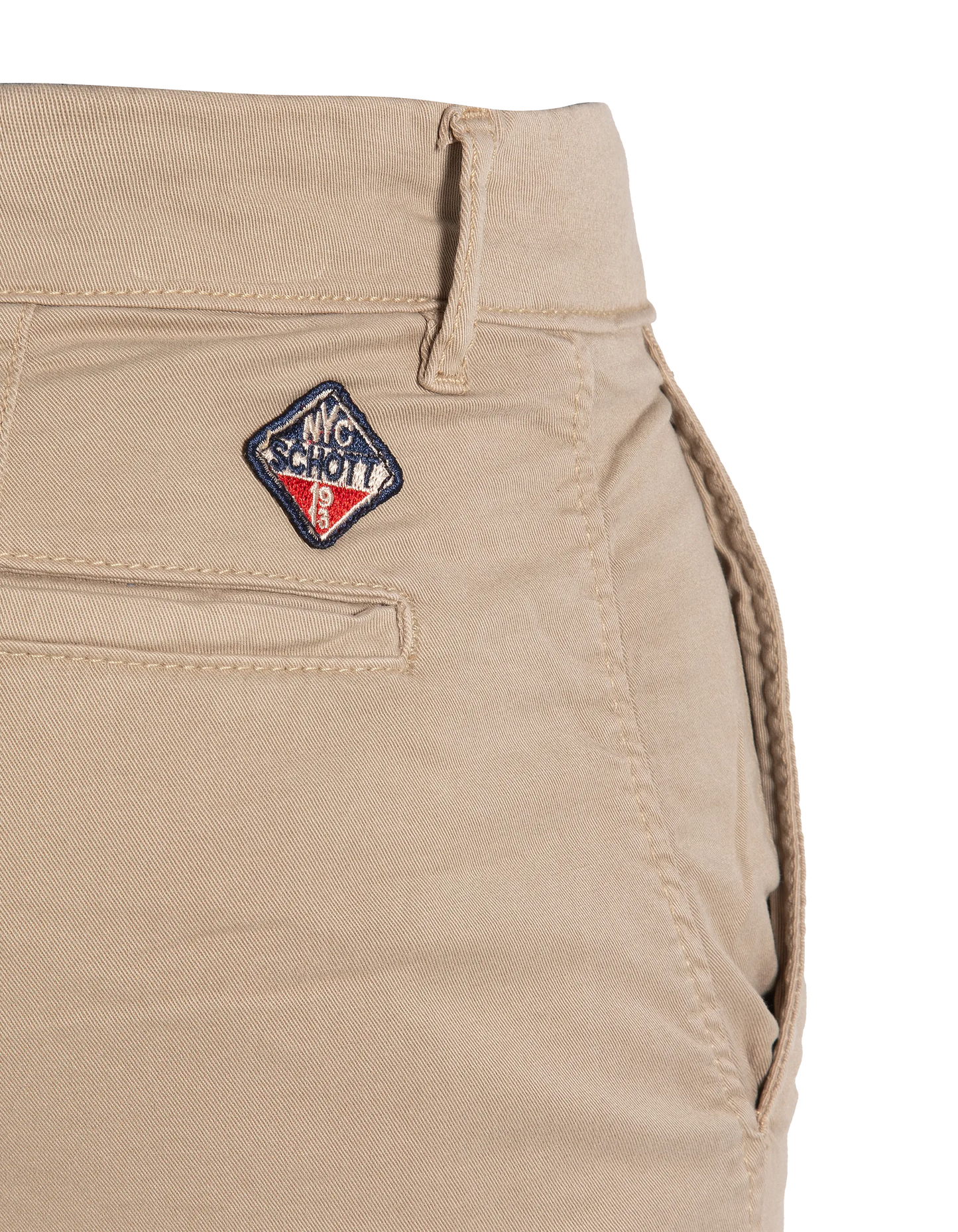 Beige Chino Shorts