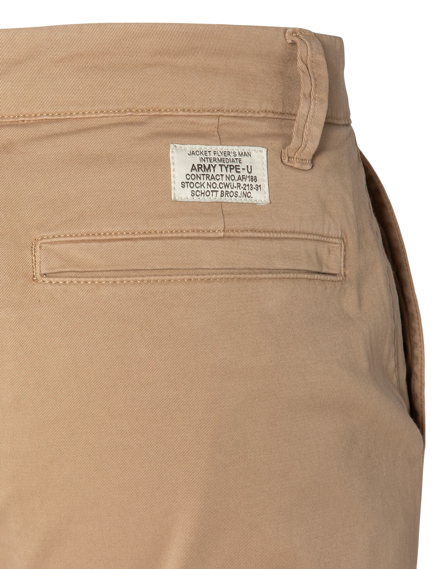 Pantalon chino beige large