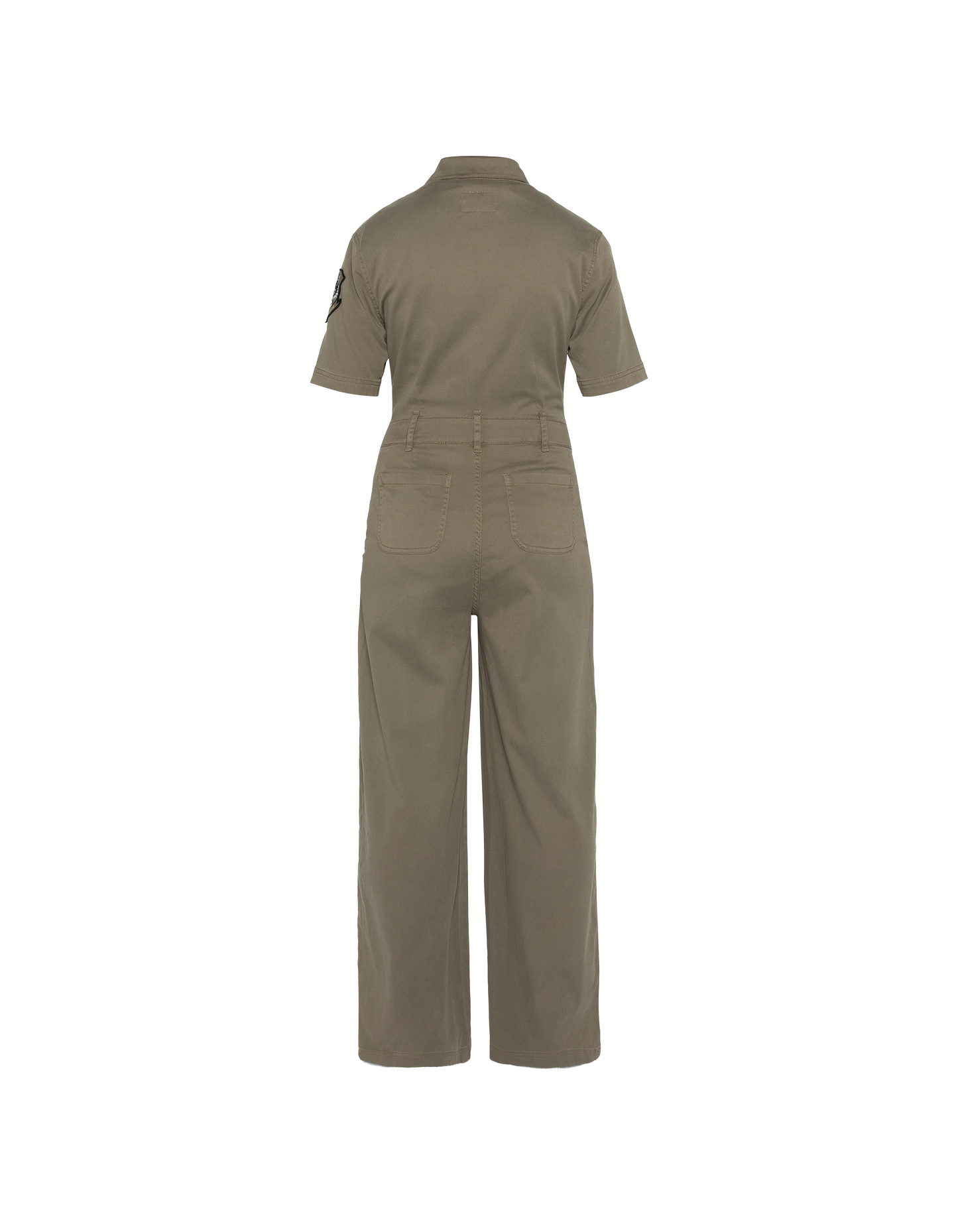 Combinaison kaki clair manches courtes army