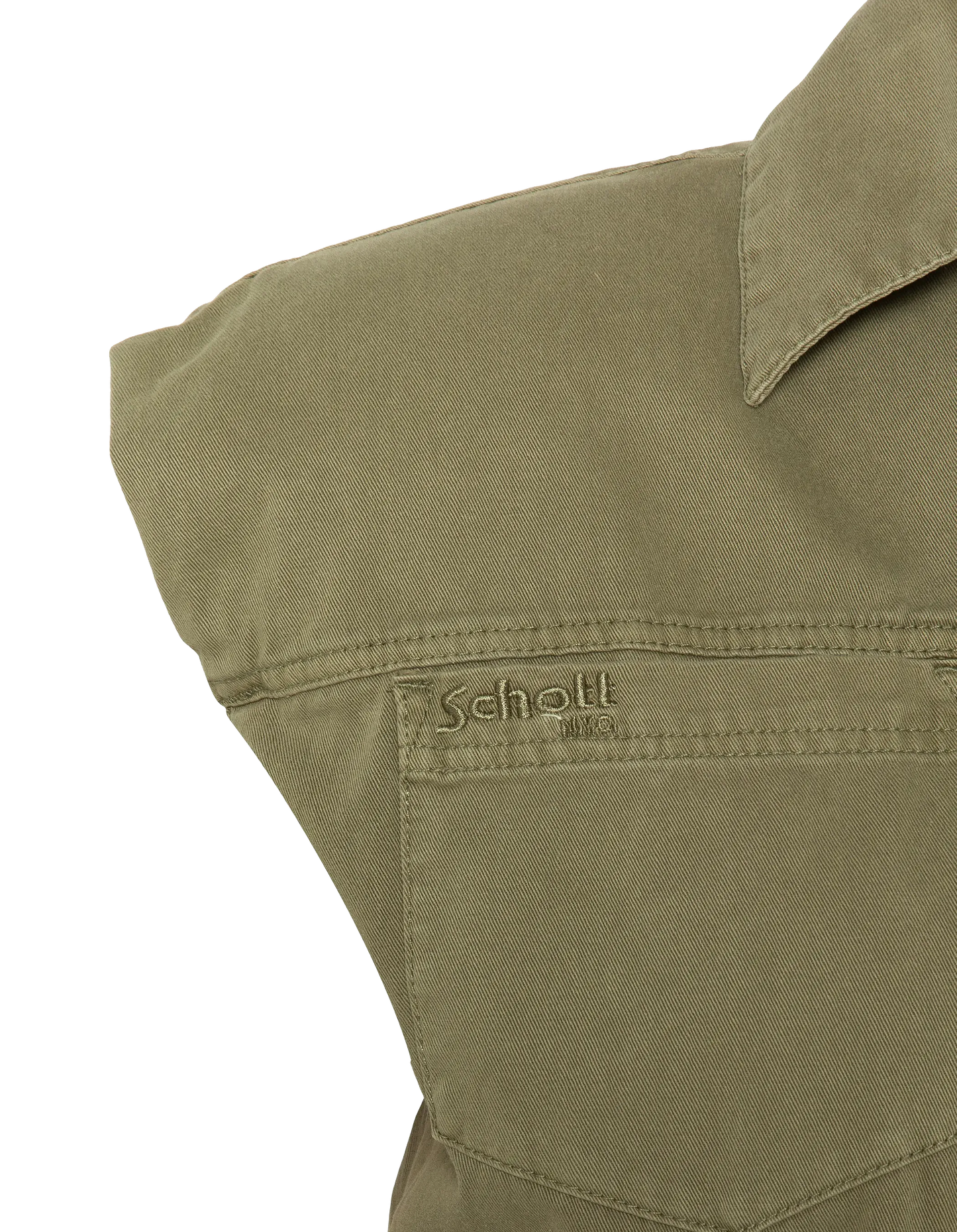 Combinaison saharienne kaki clair sans manches