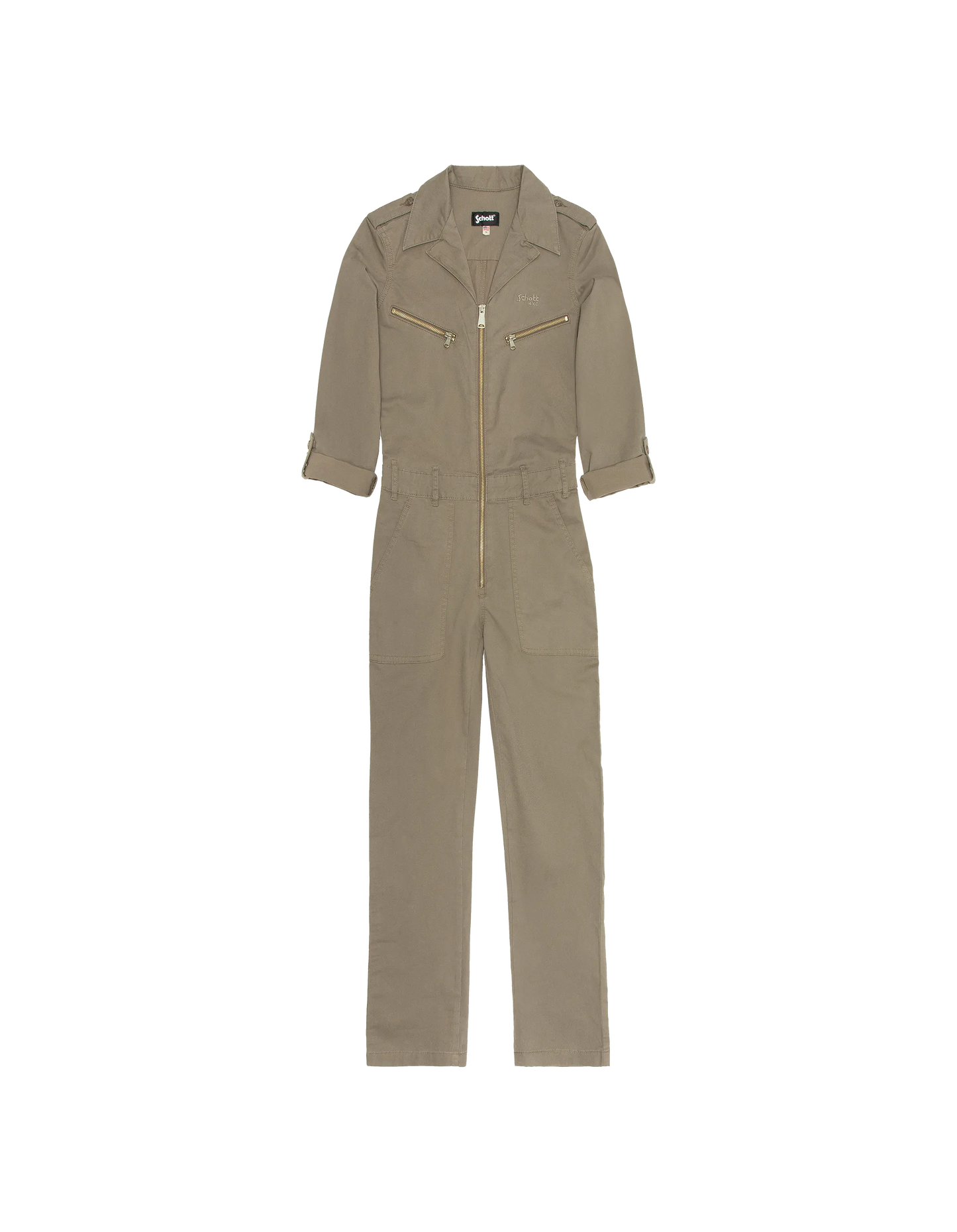 Weiche und komfortable leichte Khaki -Kombination