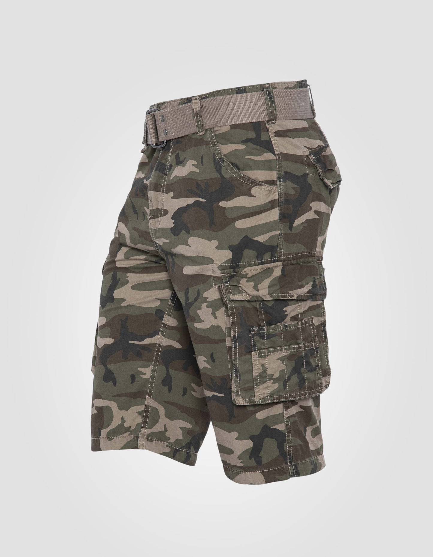 Multi-pocket cargo shorts