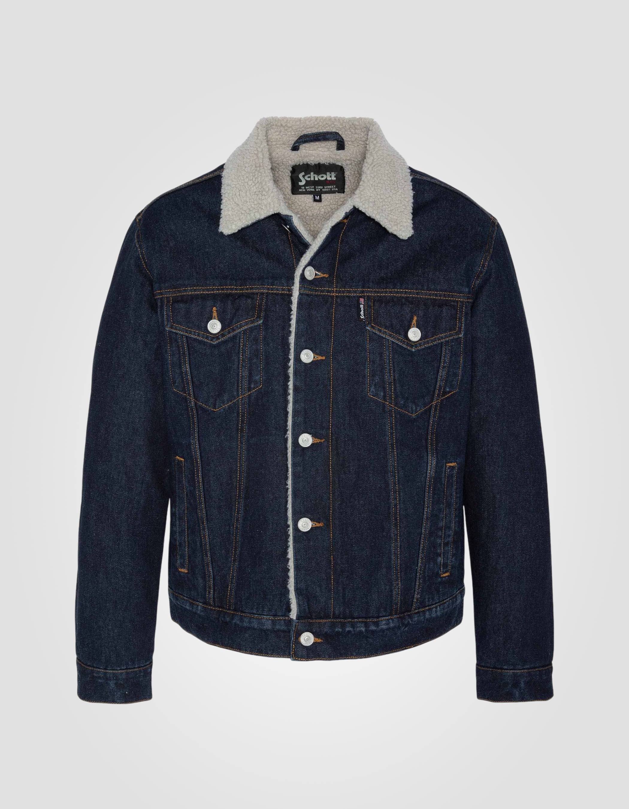 Brut denim truck jacket Trucksherpaw Schott NYC®