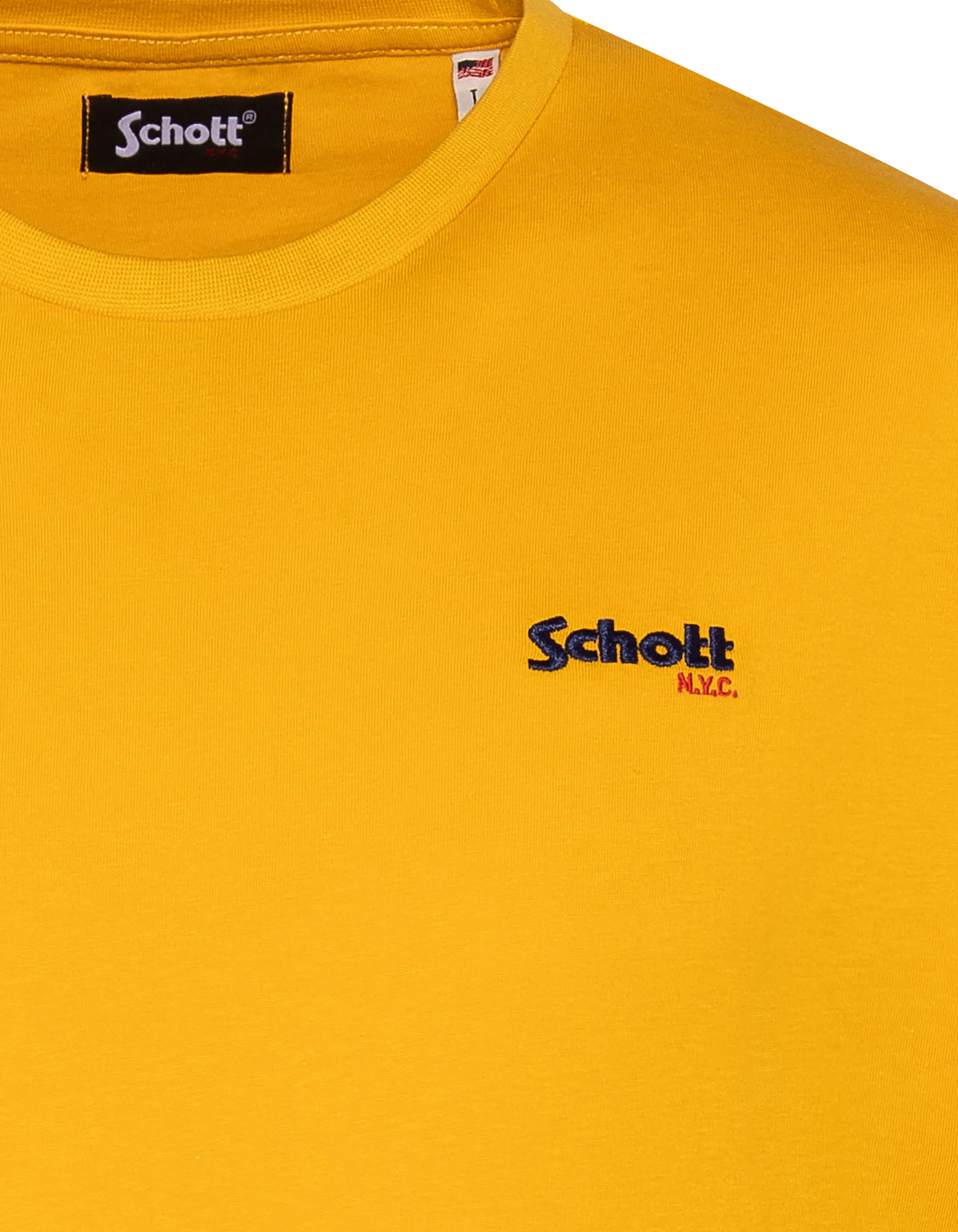 T-shirt brodé doré