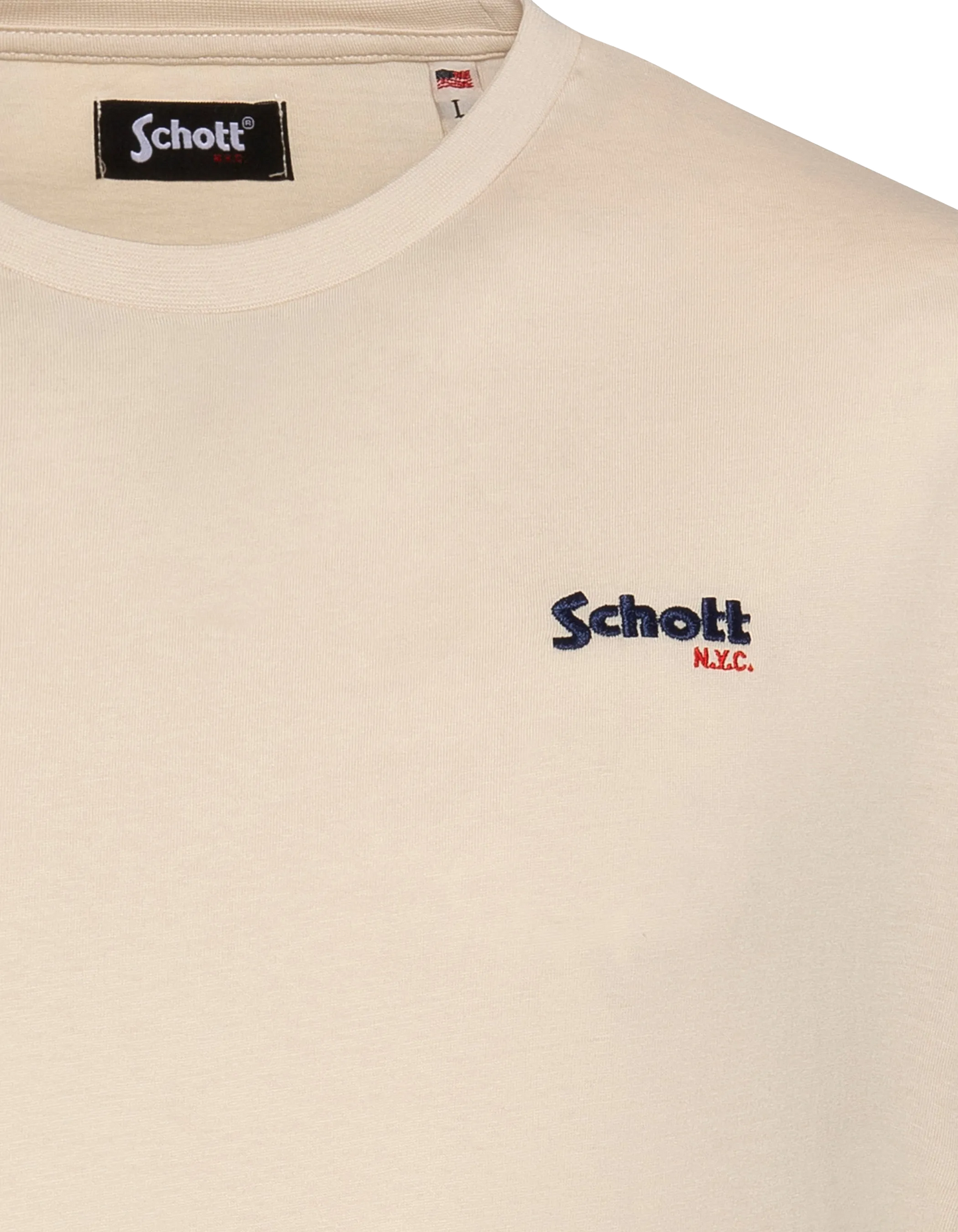 Sand embroidered t-shirt