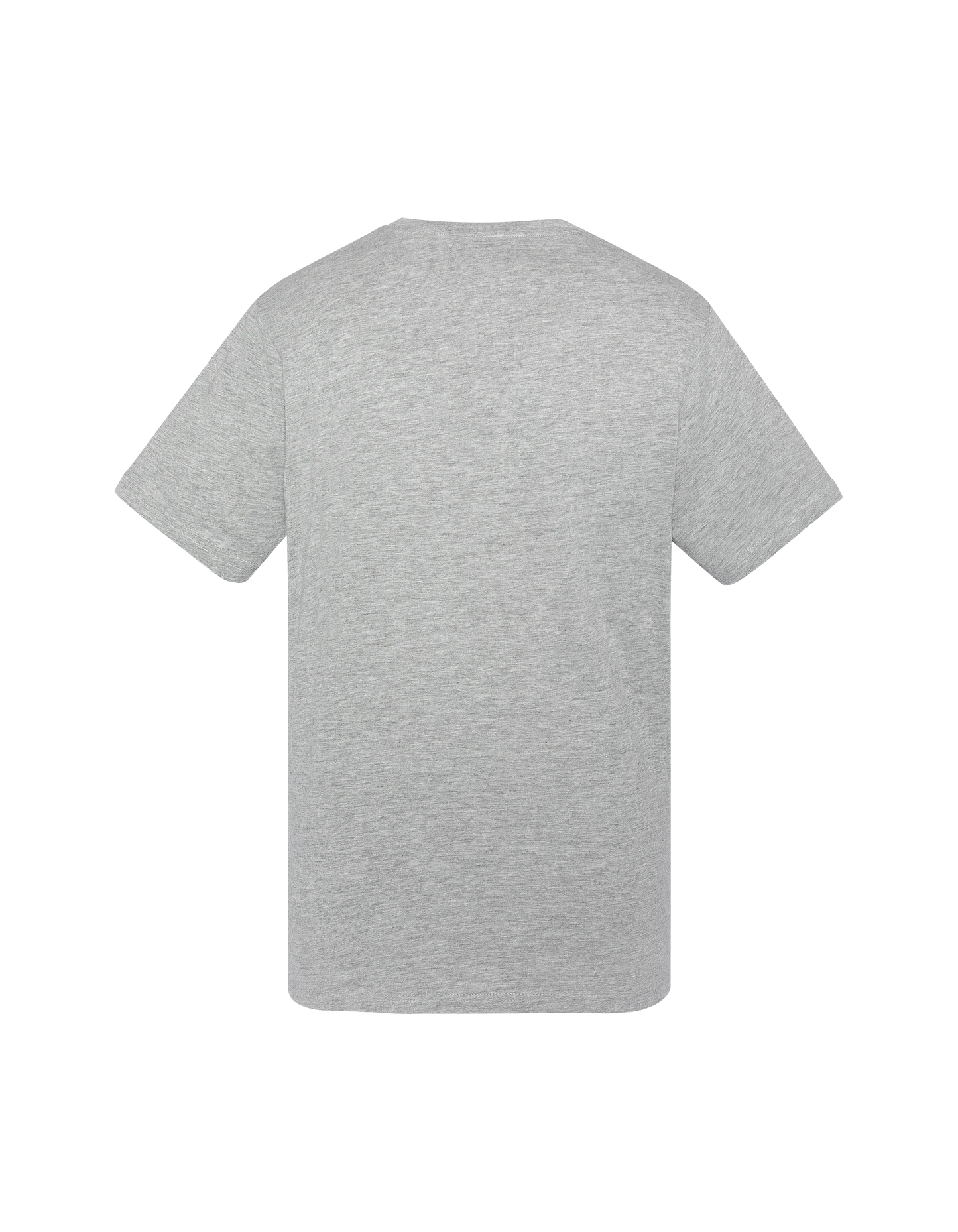 T-shirt gris chiné brodé enfant