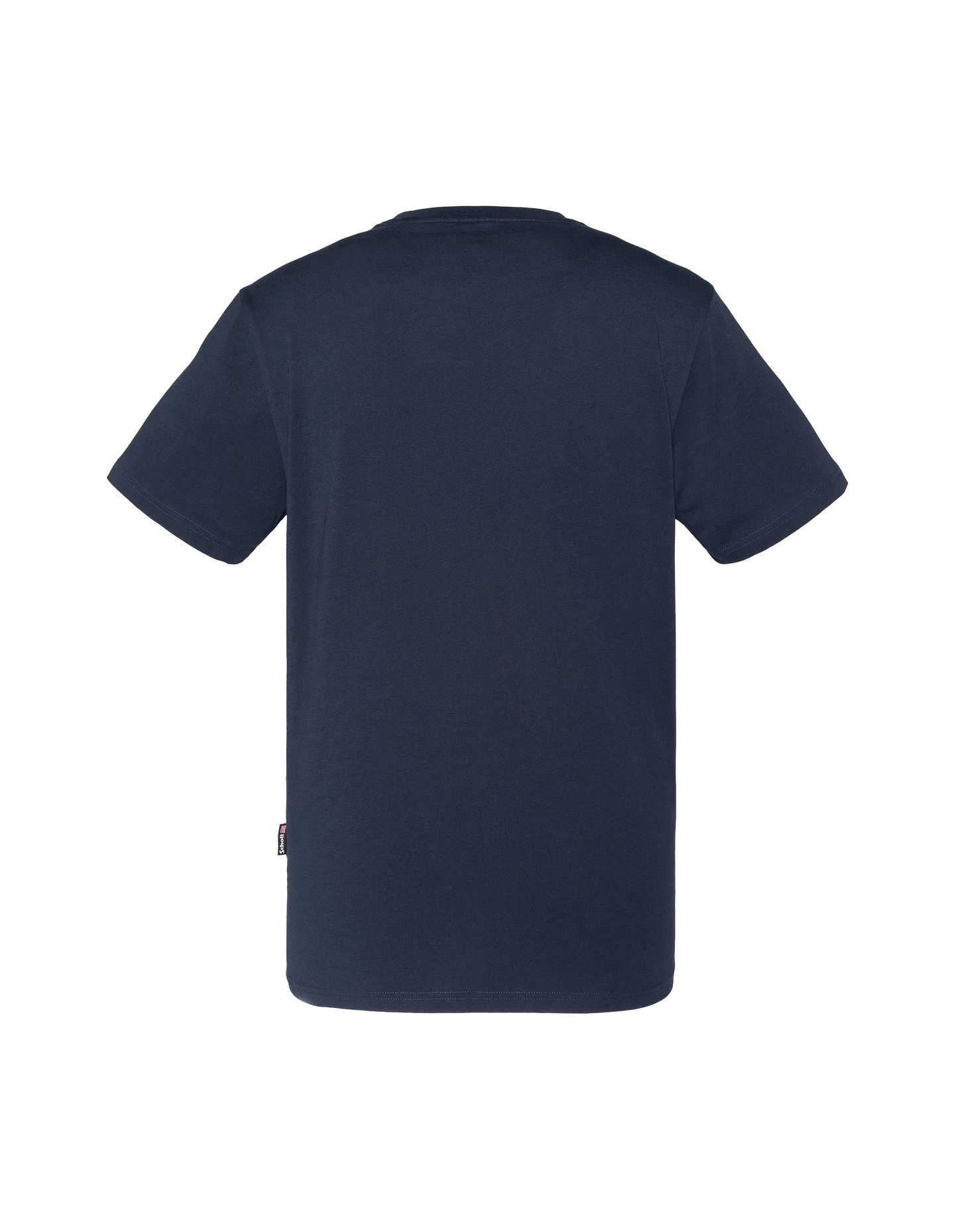 T-shirt blu rotonda blu navy