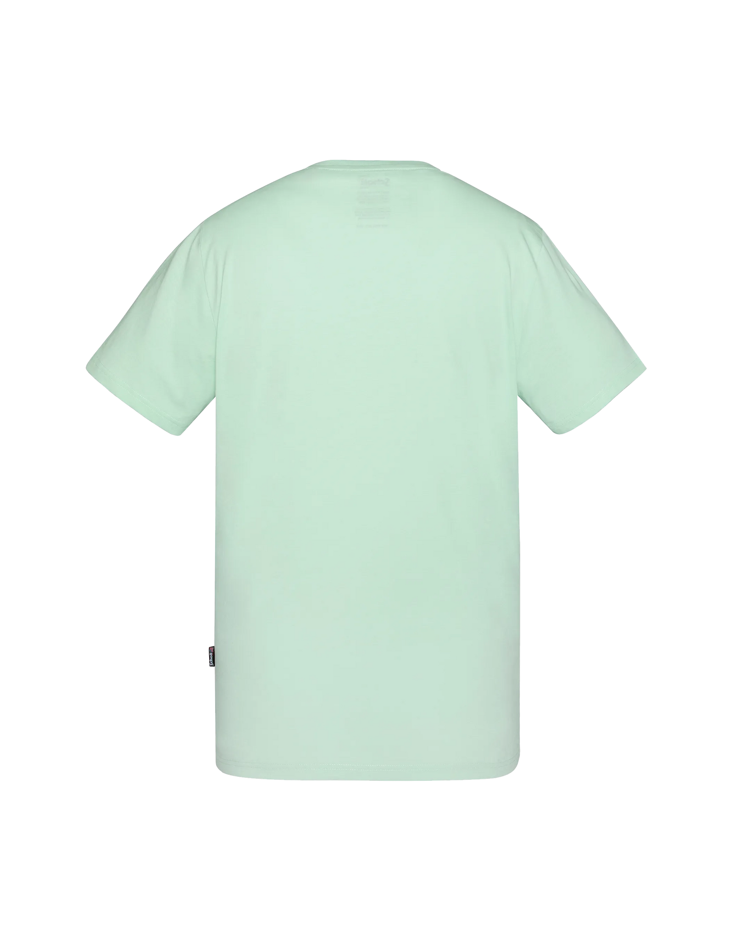 T-shirt col rond vert pastel