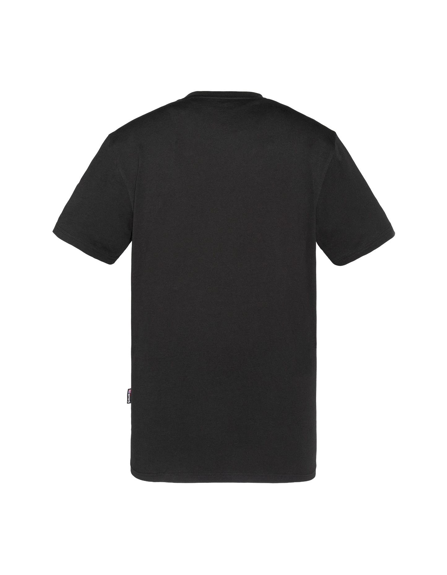 T-shirt col V noir