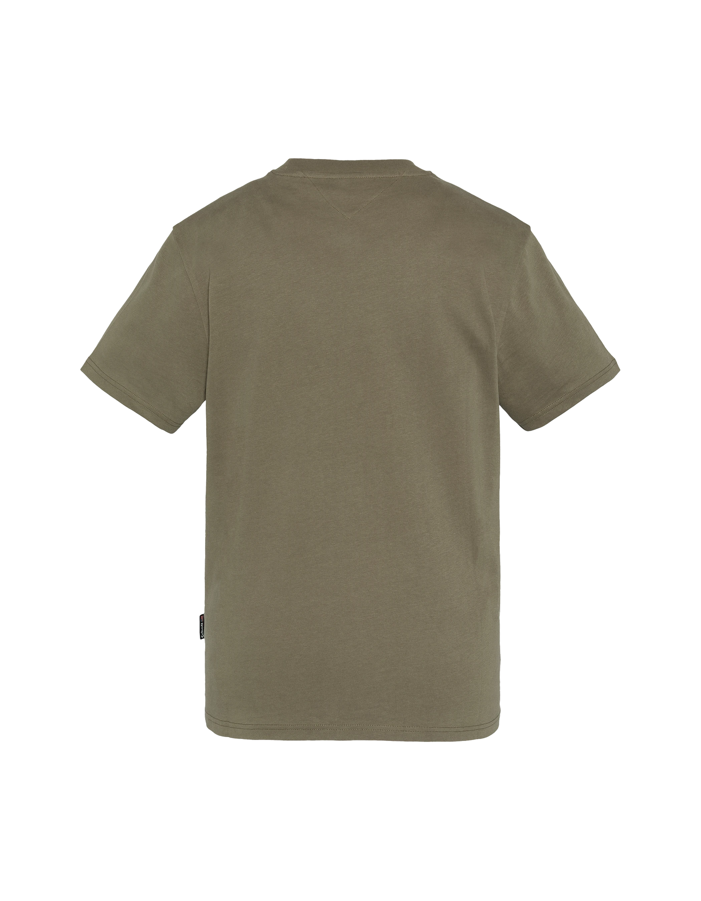 T-shirt kaki a maniche corte