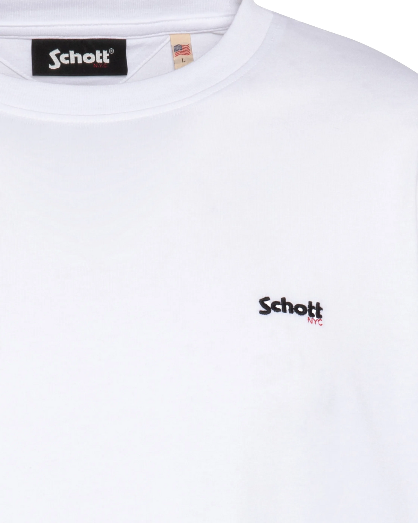 T-shirt blanc à manches longues