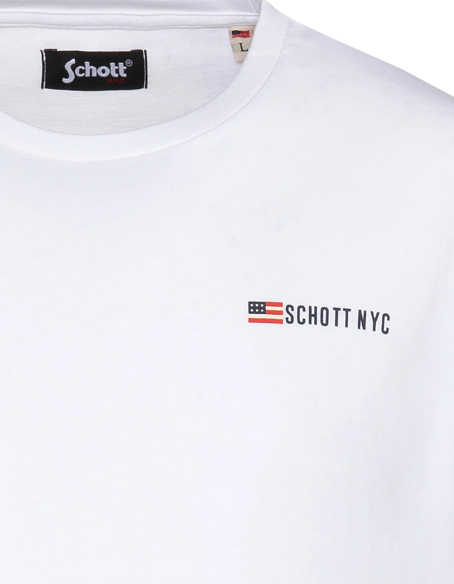 Maglietta bianca stampata