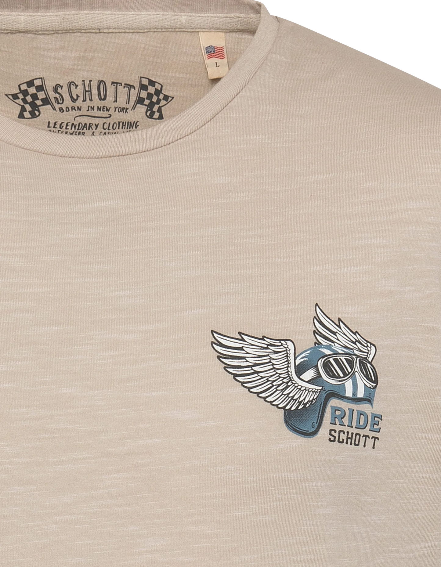 Biker-Zement-T-Shirt