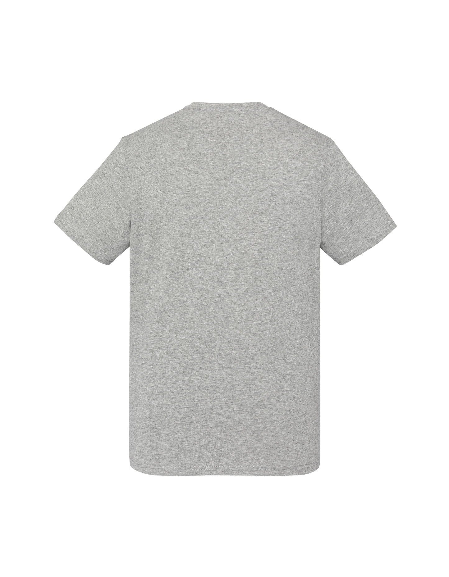 2 schwarze und dominierte graue Logo-T-Shirts