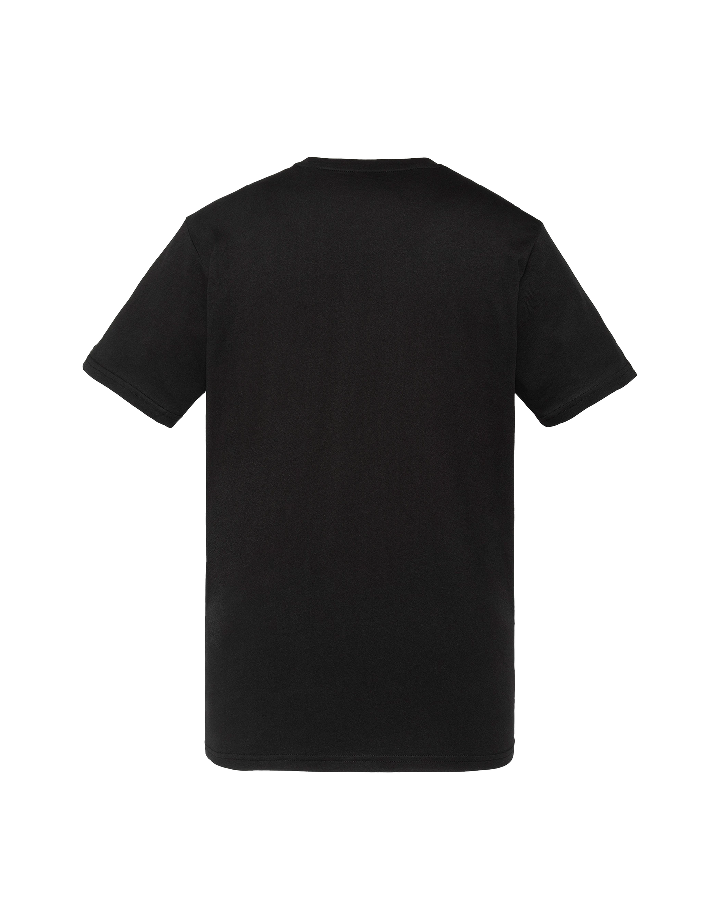 2 weiße und schwarze Logo-T-Shirts