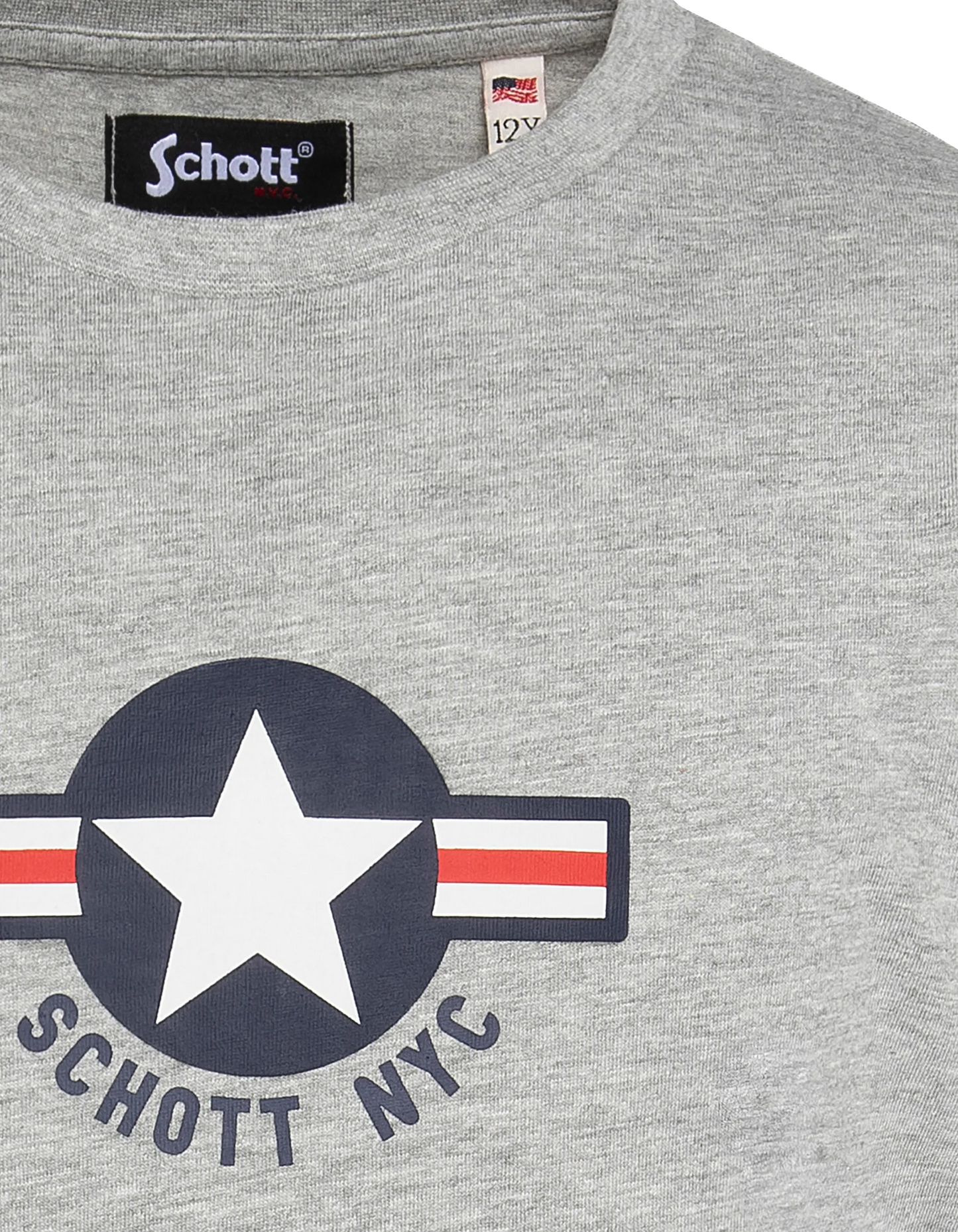 Gedrucktes grau graues T-Shirt für Kinder