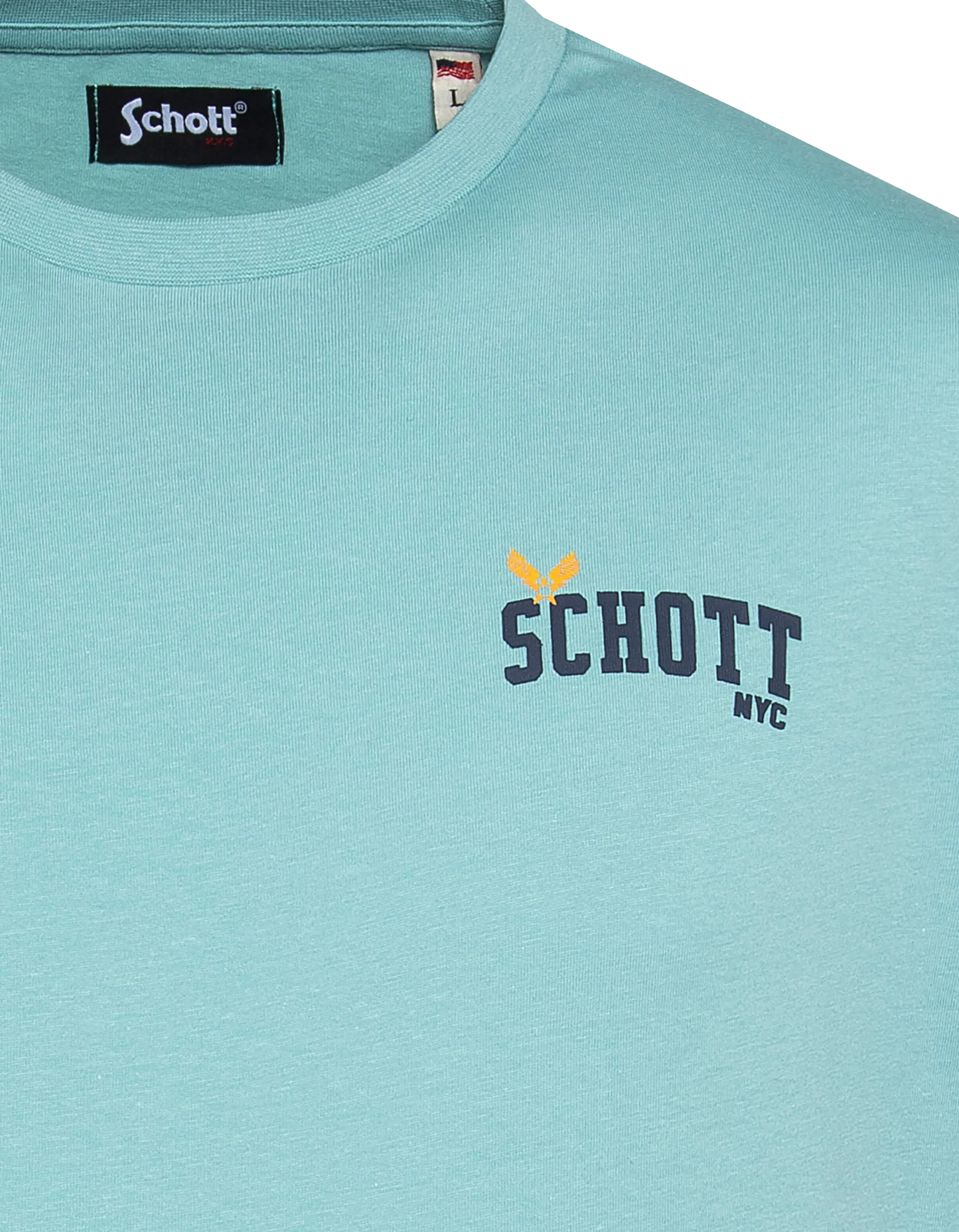 Azur star print t-shirt