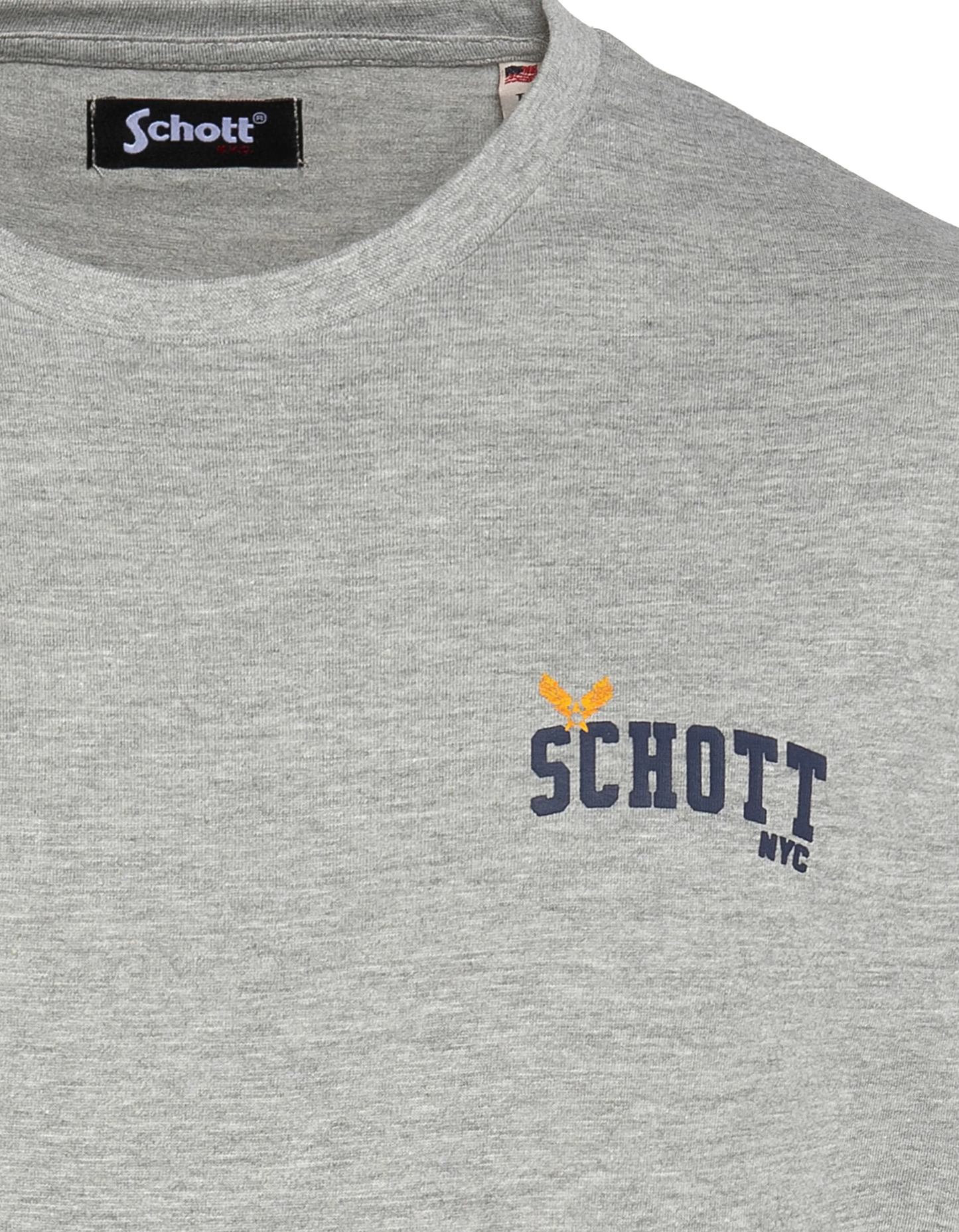 T-shirt gris chiné imprimé star