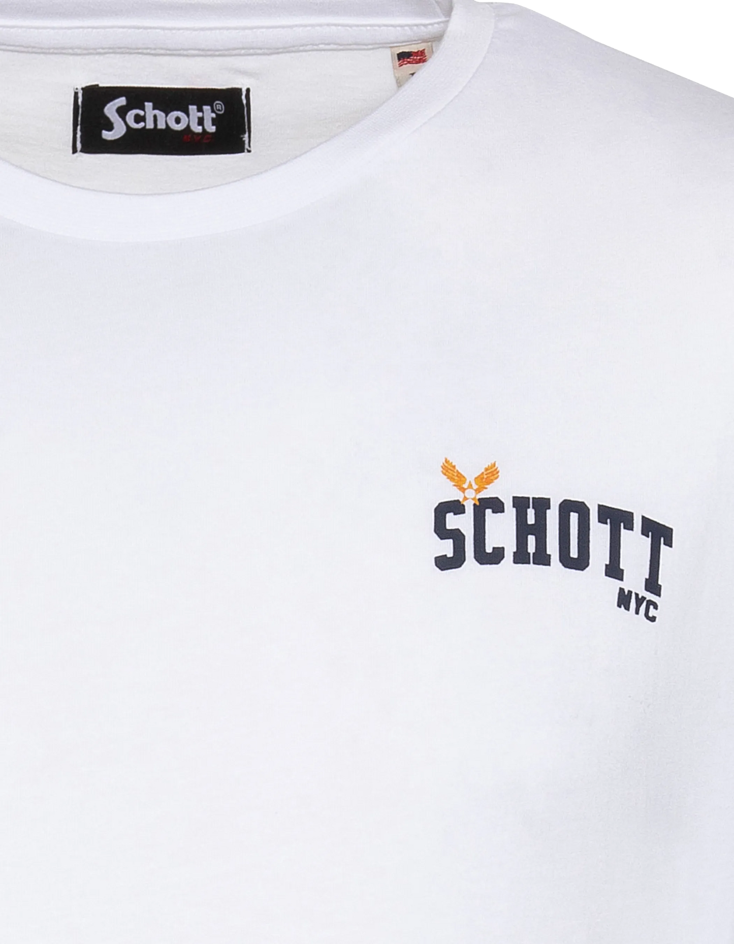 White star print t-shirt