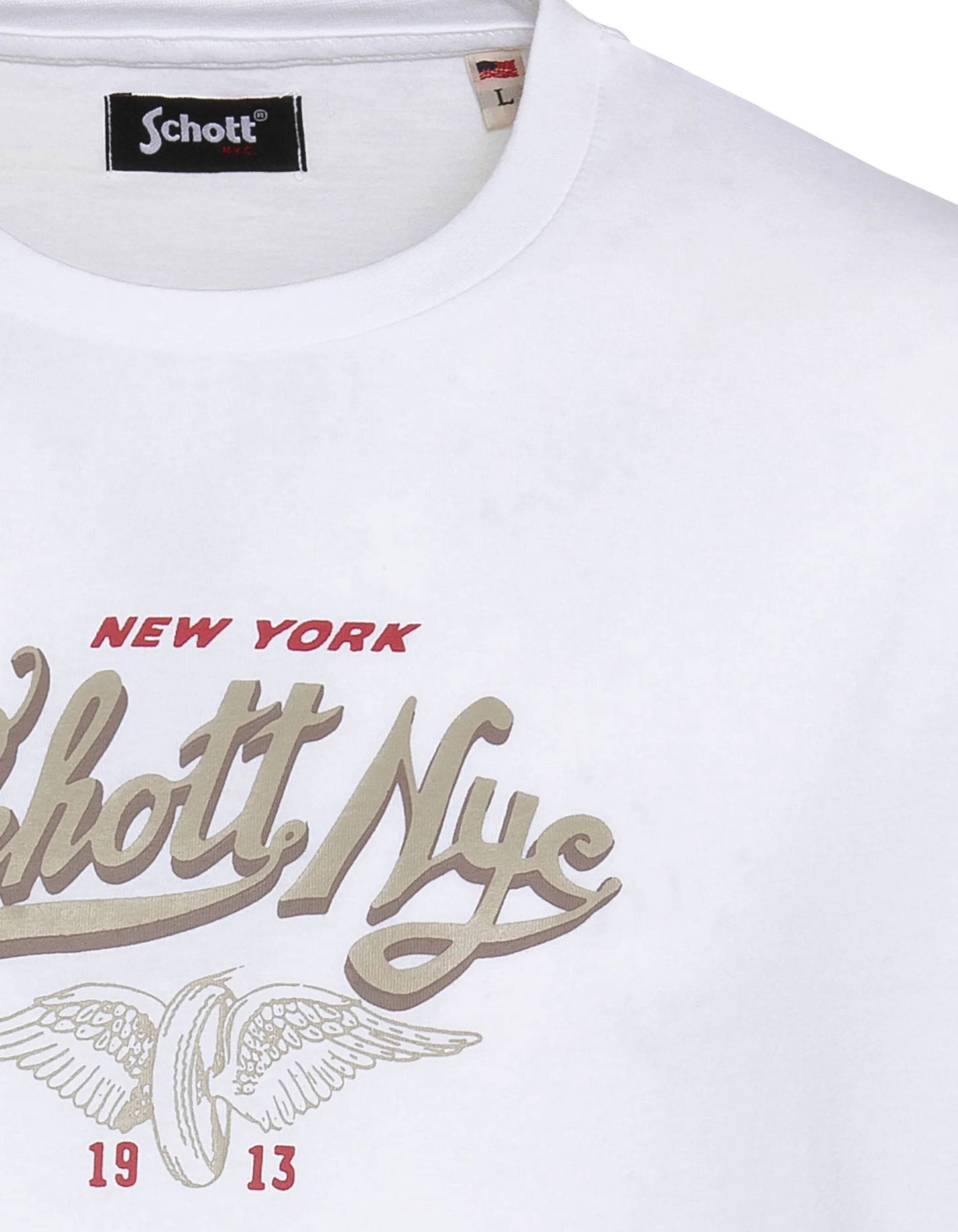 T-shirt blanc imprimé