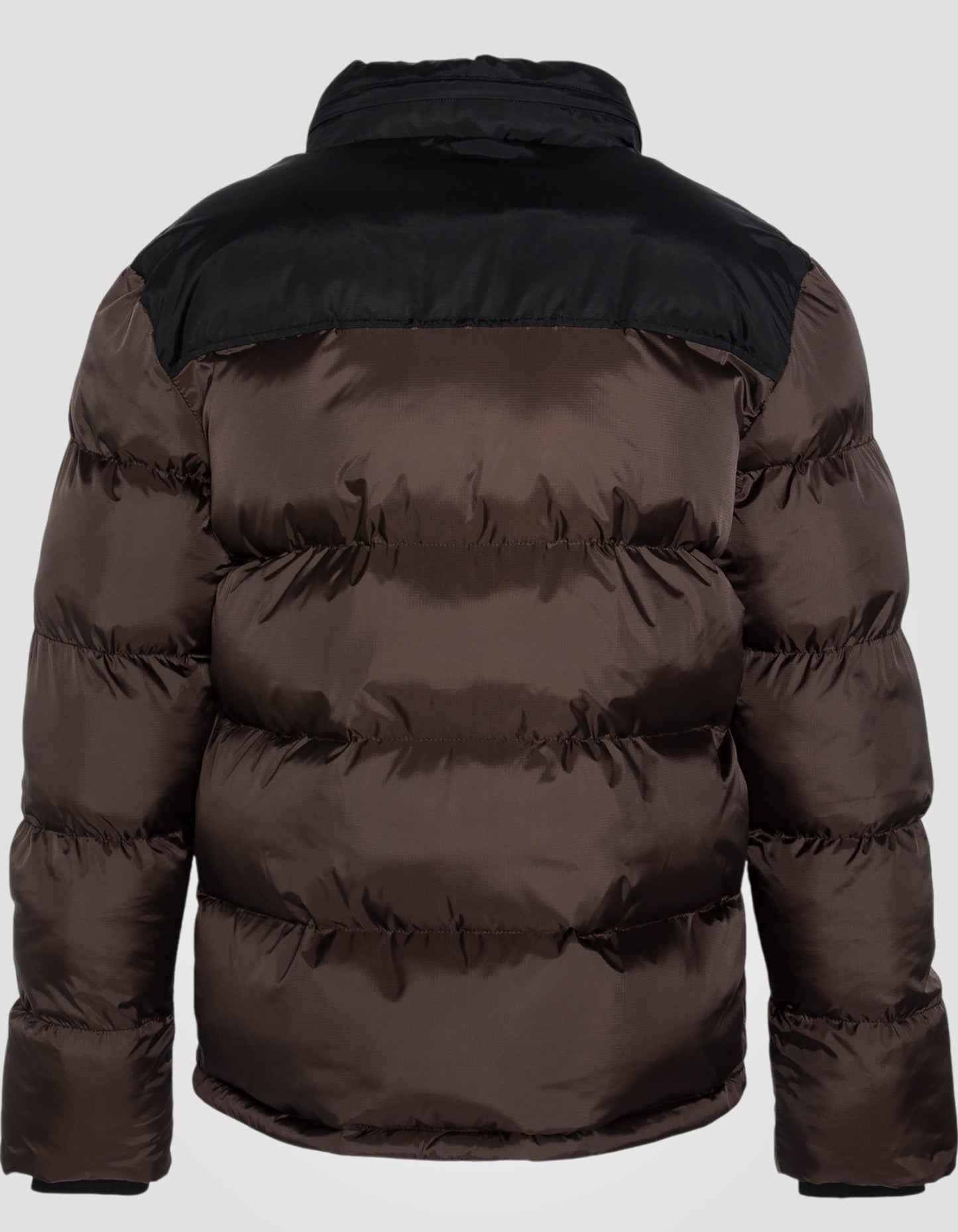 Unisex dunkelbraune Jacke, große Größe