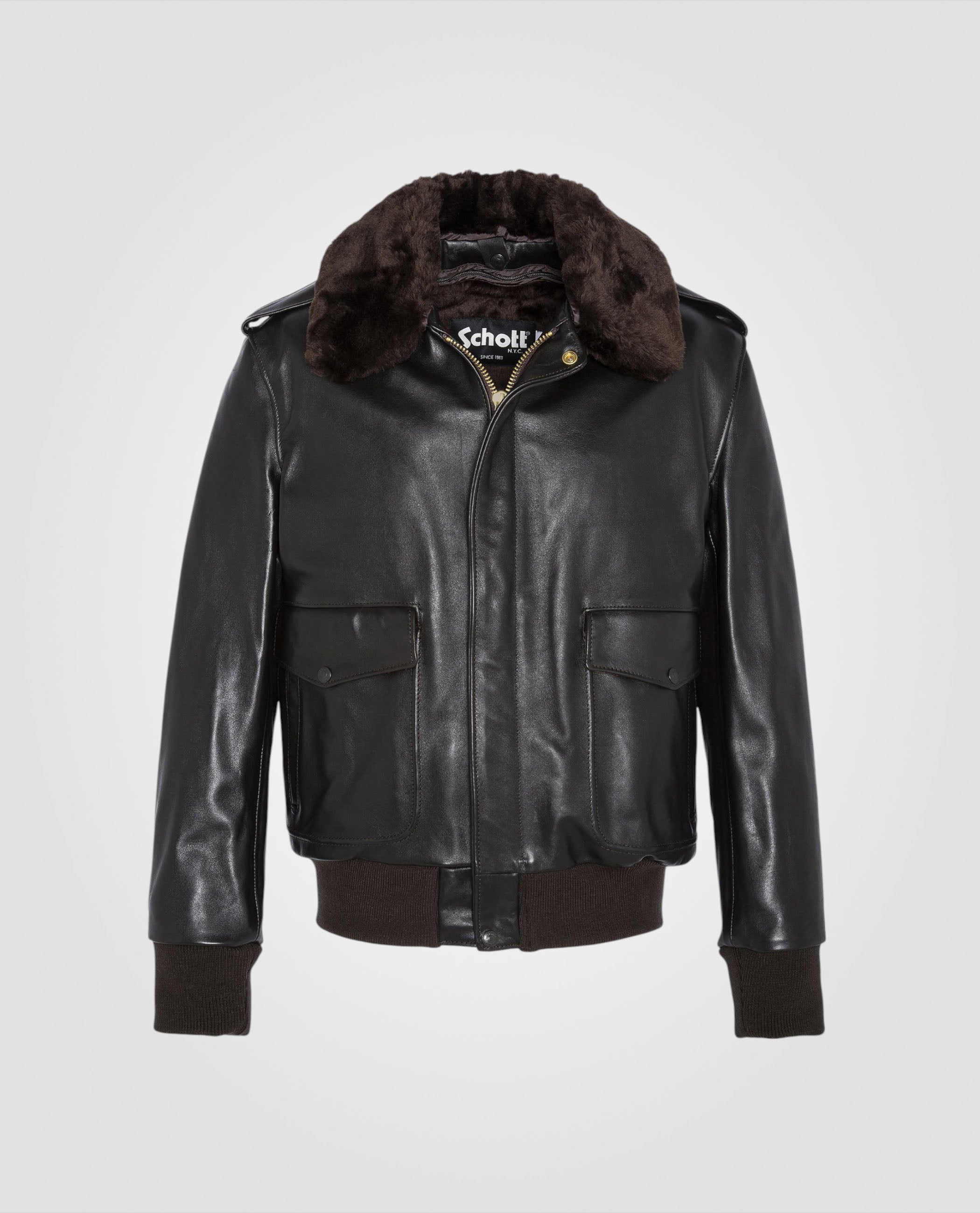 Blouson Bombardier Schott Blouson Aviateur Homme Schott Cuir
