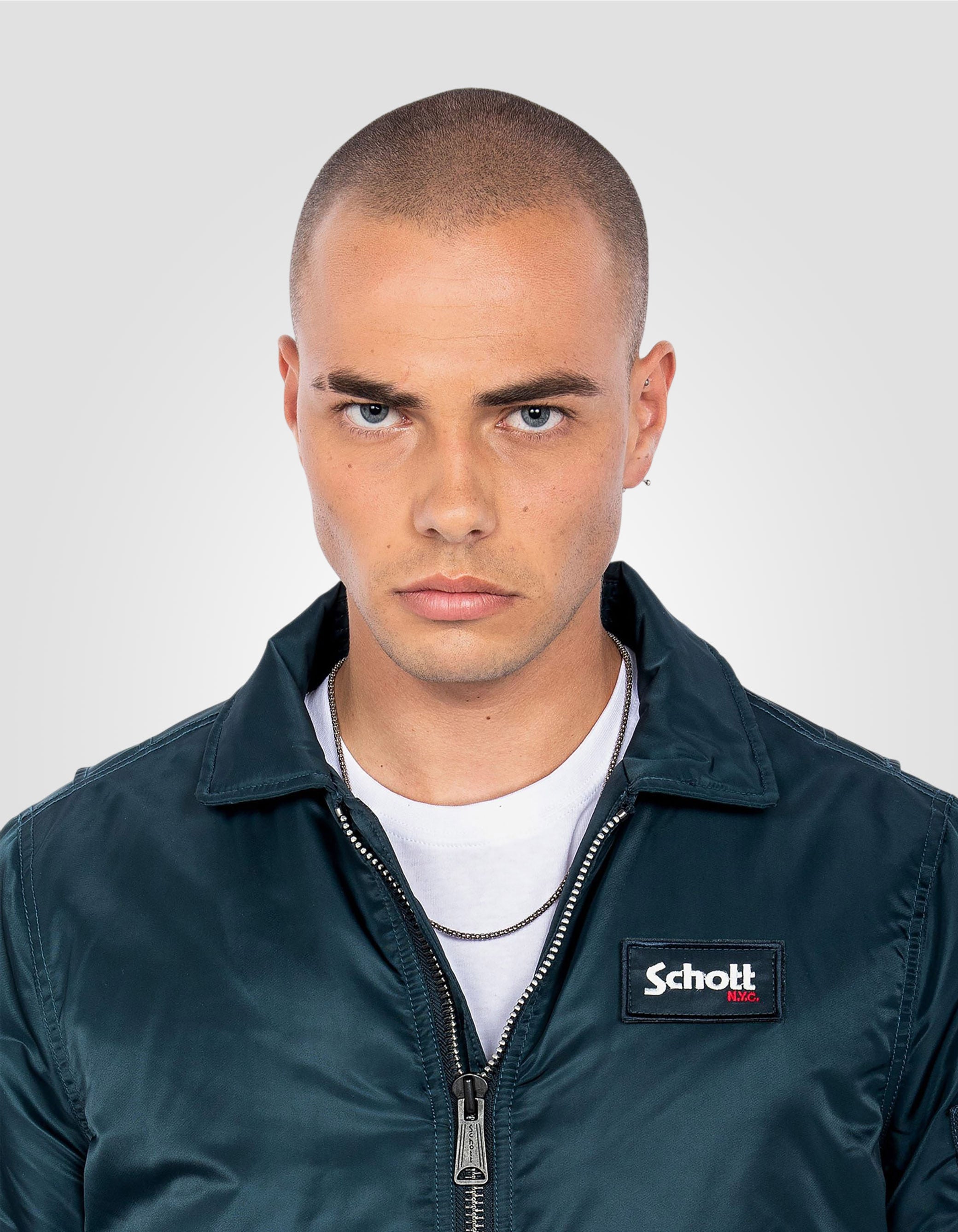 Schott AIRFORCERS - Bomberjacks - navy/blauw Schott AIRFORCERS - Bomberjacks - navy/blauw