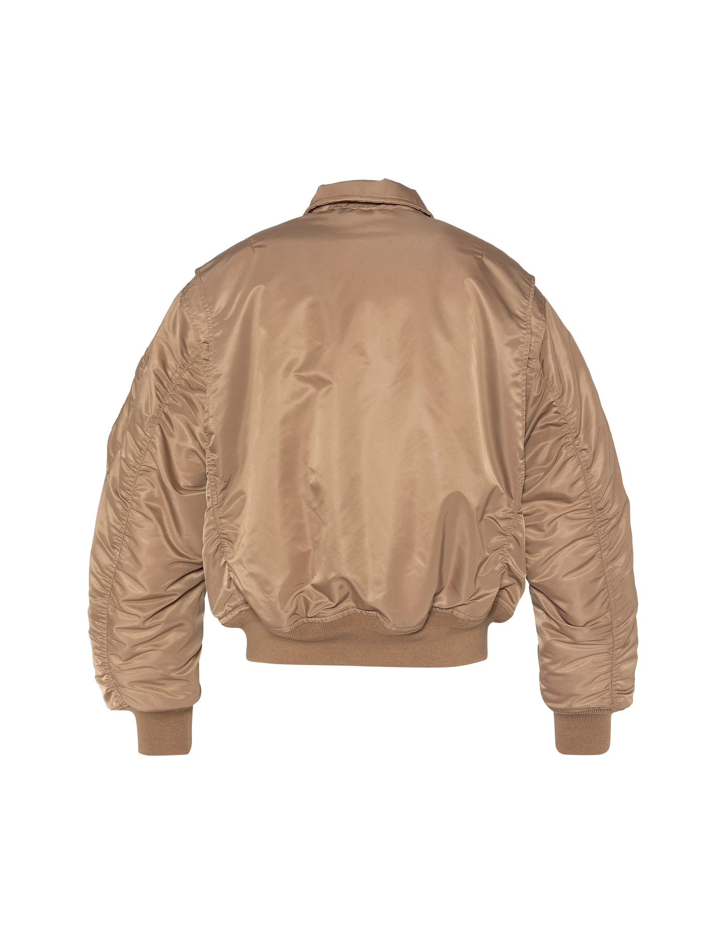 Bomber CWU 90's désert en nylon recyclé, coupe oversize, grande taille