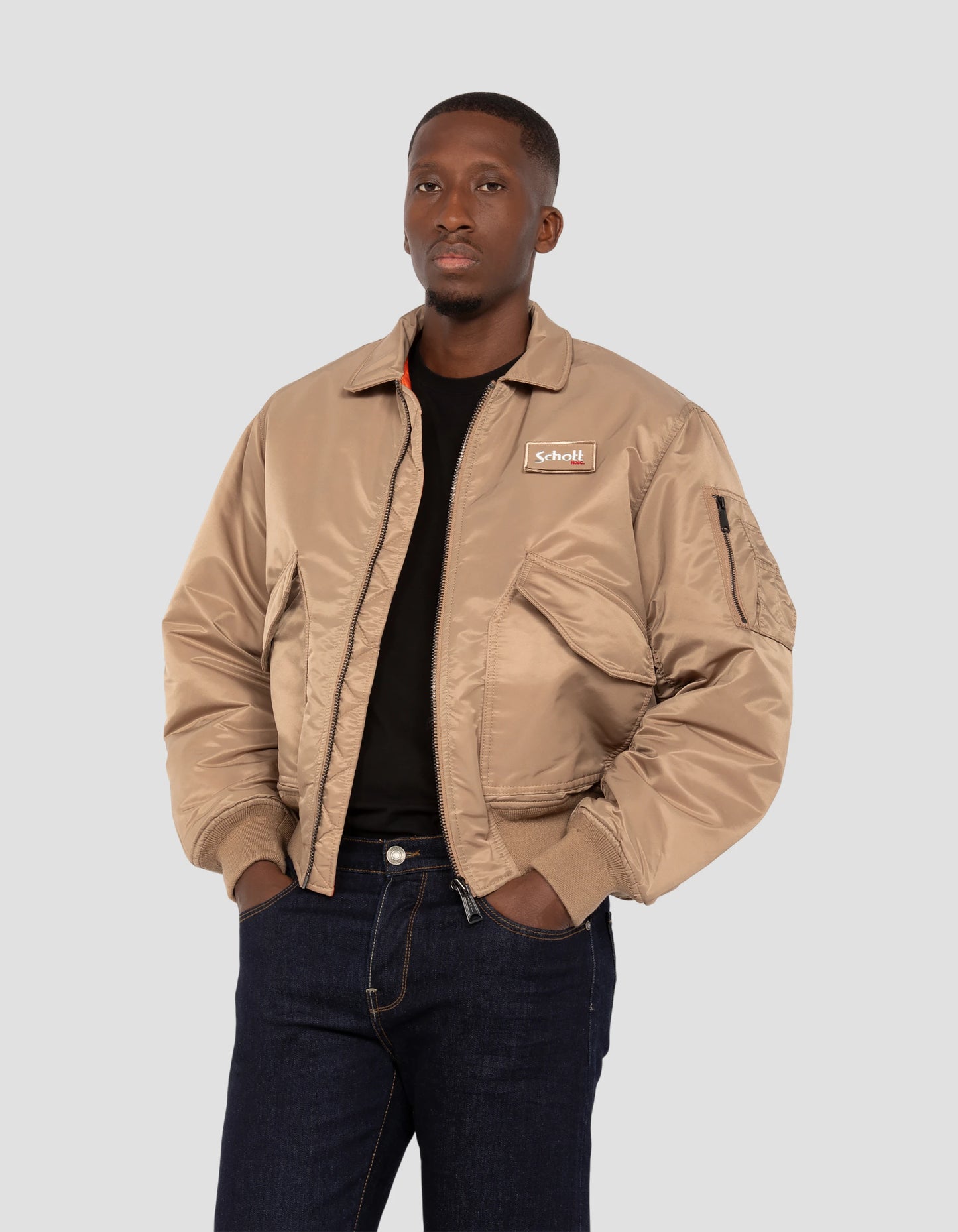 Bomber Deserto di nylon riciclato della CWU degli anni '90