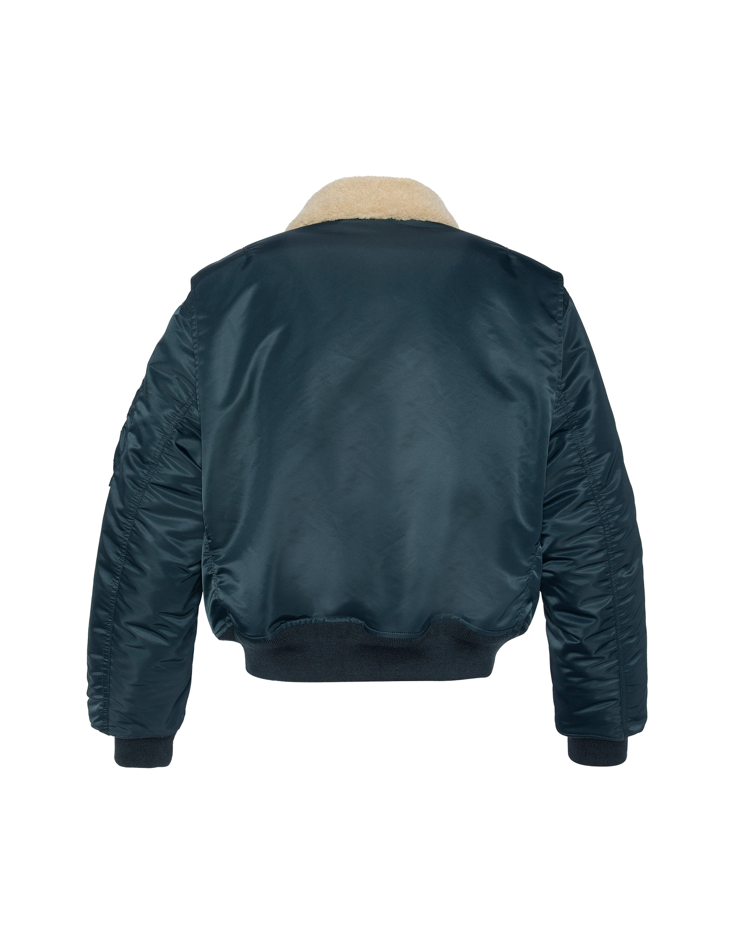 Dunkelblaue Pilotjacke
