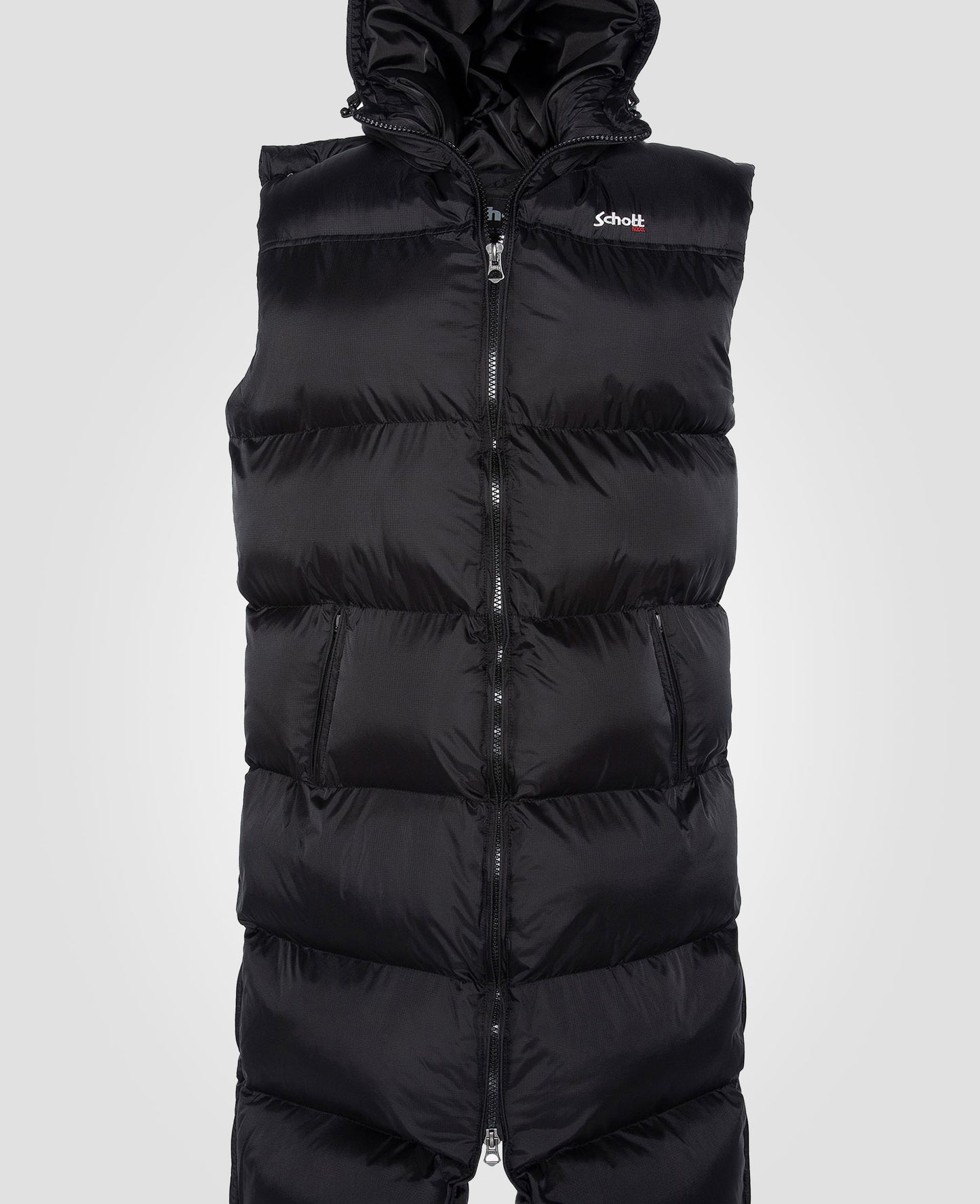 Doudoune extra longue sans manches