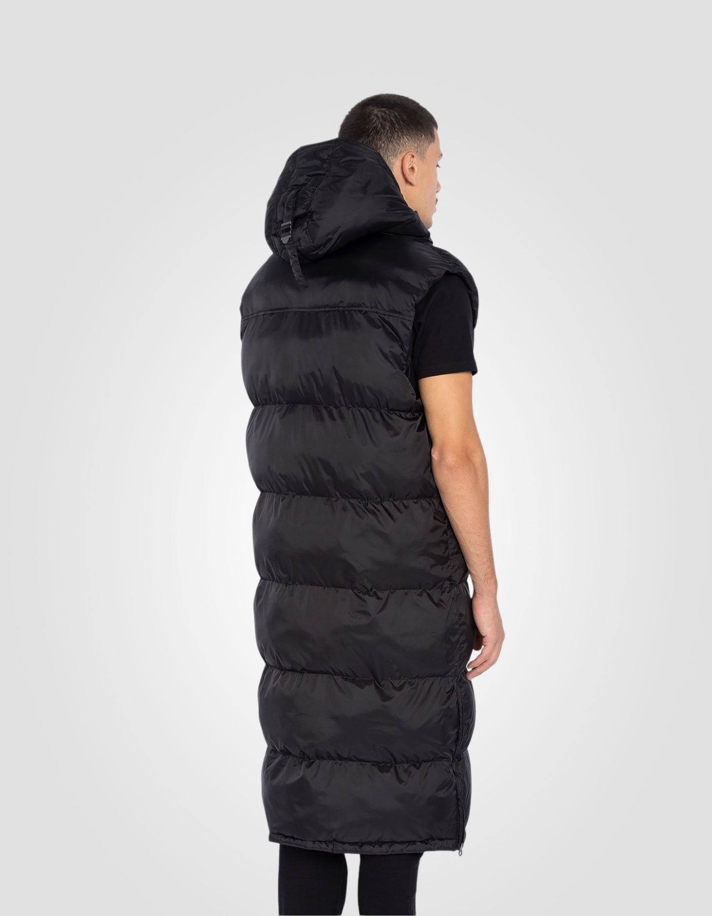 Doudoune extra longue sans manches