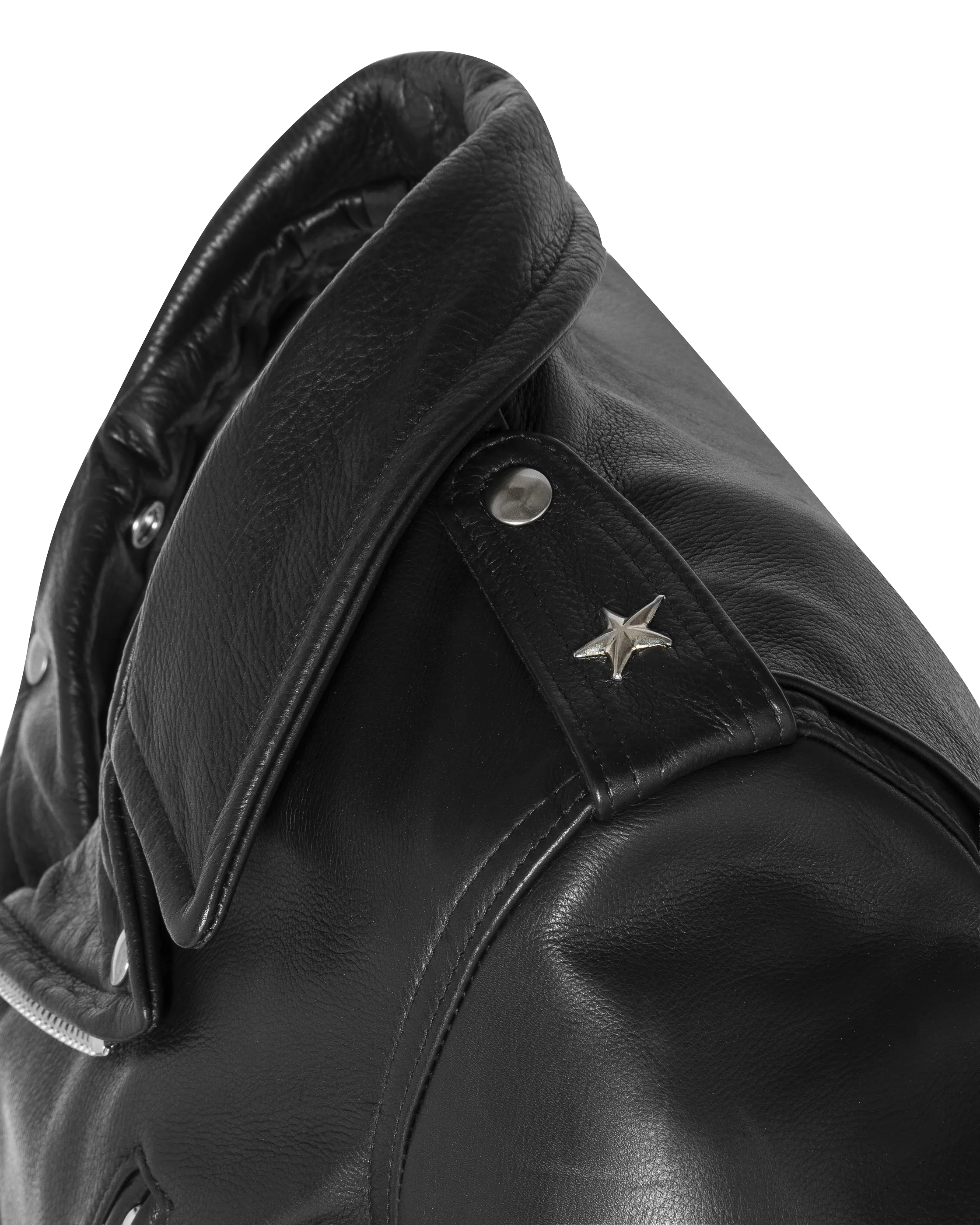 Grainy Black One Legendary USA de Grainy de perfecto®, cuero de cuero para la vaca-7