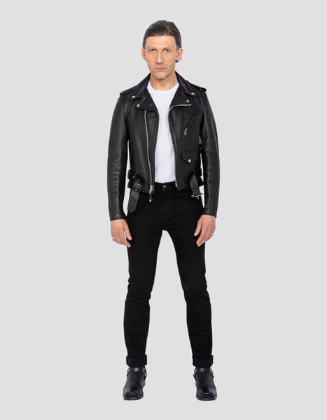 Mythical USA black Perfecto® jacket, cowhide - 618 | Schott NYC®